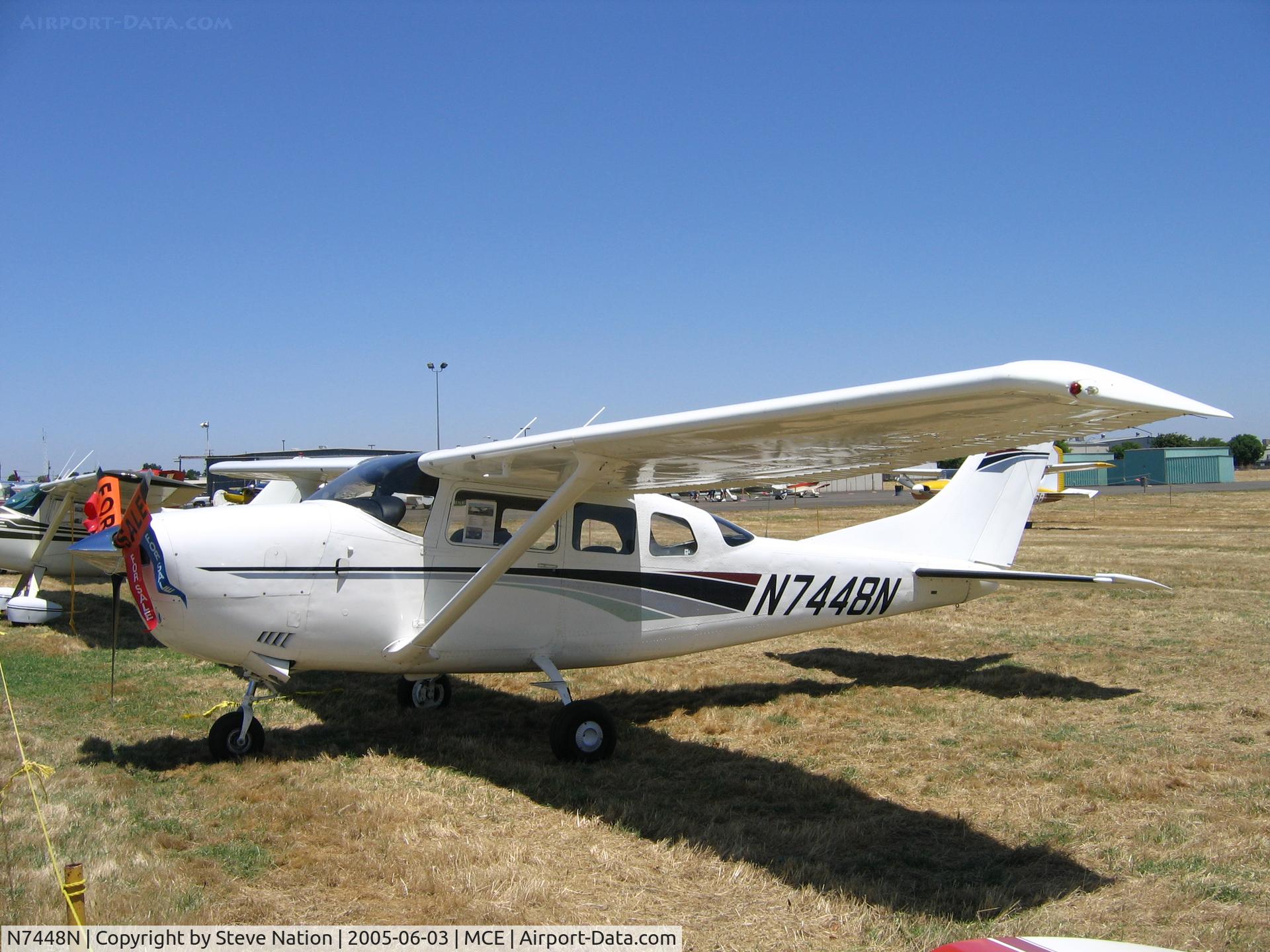 N7448N, 1977 Cessna U206G Stationair C/N U20603662, 1977 Cessna U206G at Merced, CA