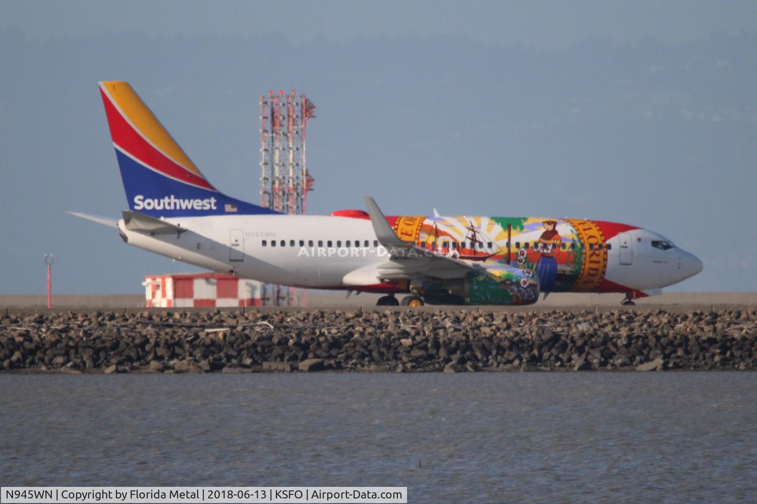 N945WN, 2010 Boeing 737-7H4 C/N 36660, Florida One