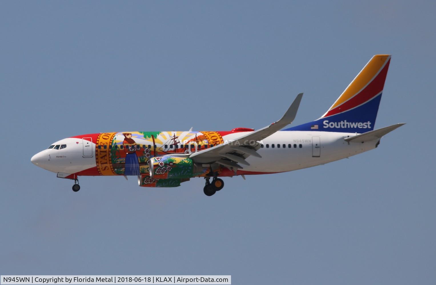N945WN, 2010 Boeing 737-7H4 C/N 36660, Florida One