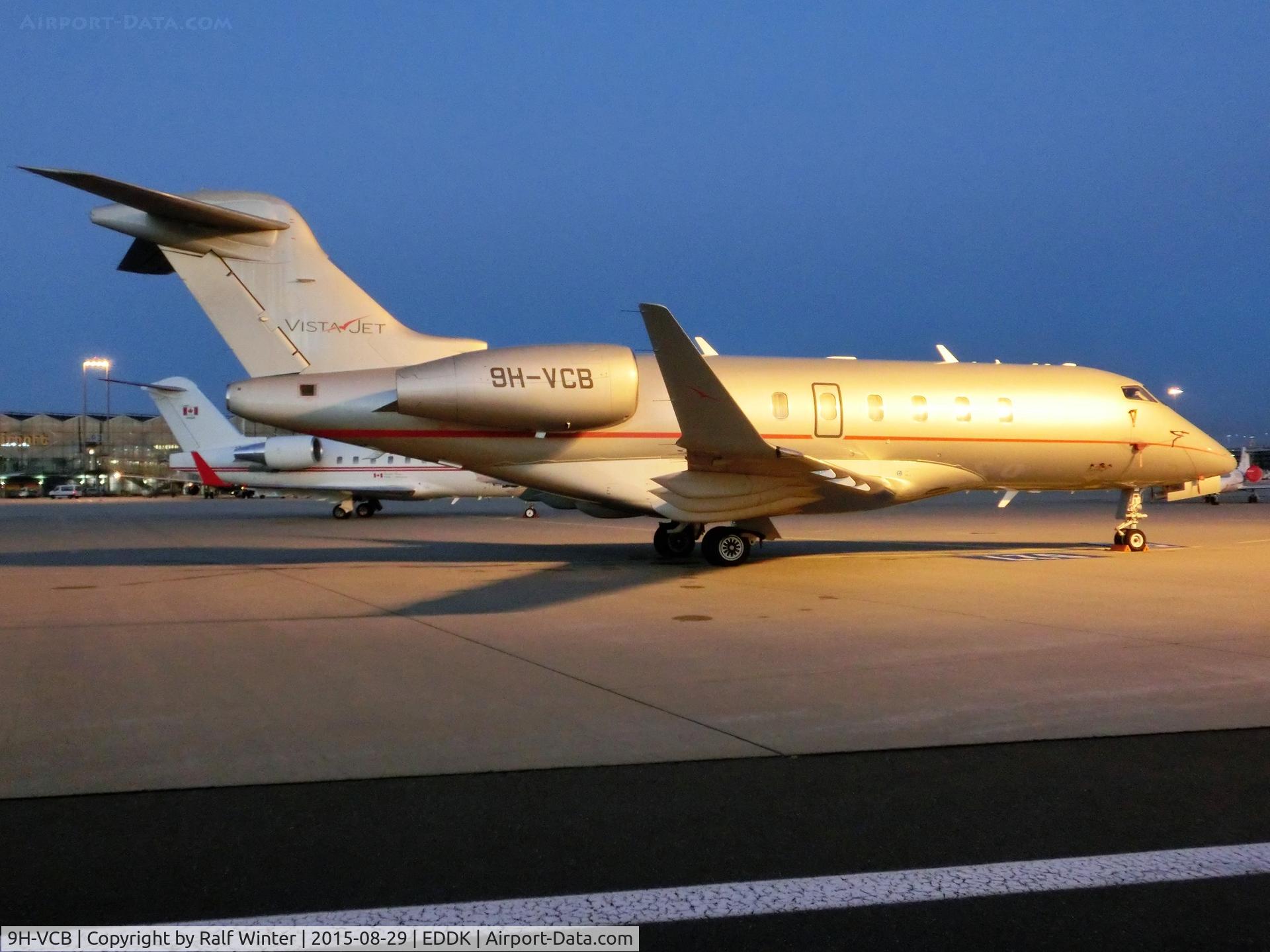 9H-VCB, 2014 Bombardier Challenger 300 (BD-100-1A10) C/N 20514, Bombardier BD-100-1A10 Challenger 350 - 20514 - 9H-VCB - 29.08.2015 - CGN