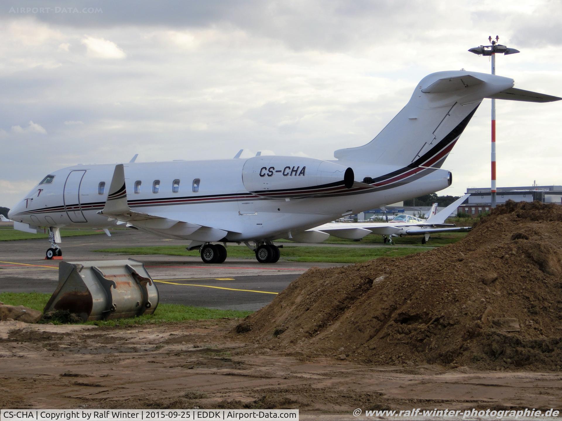 CS-CHA, 2014 Bombardier Challenger 350 (BD-100-1A10) C/N 20544, Bombardier BD-100-1A10 Challenger 350 - NJE NetJets Transportes Aereos - 20544 - CS-CHA - 25.09.2015 - CGN