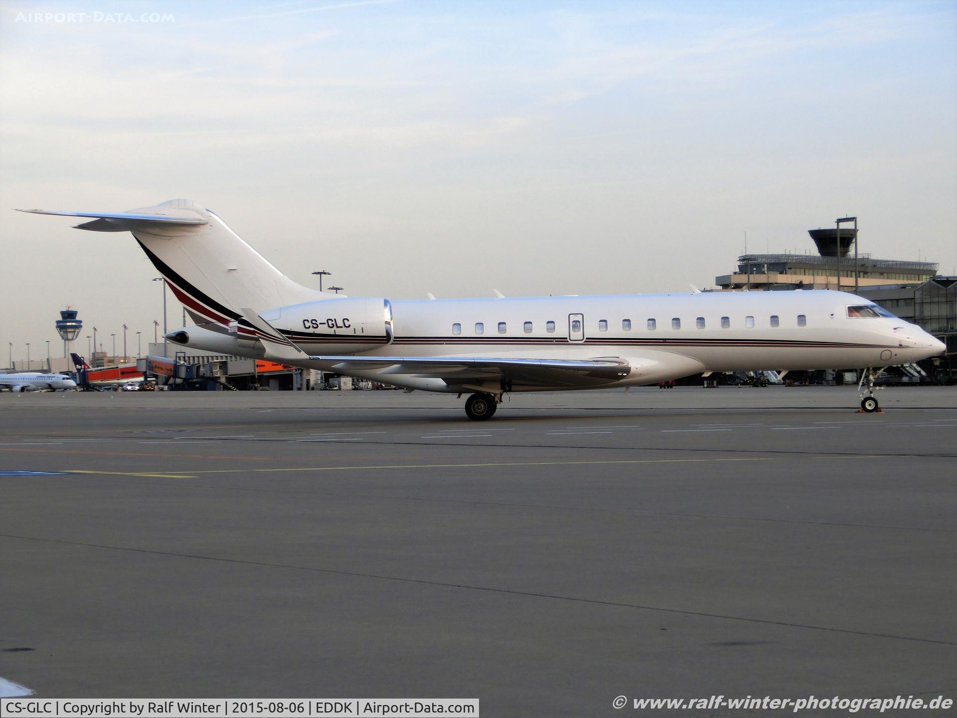 CS-GLC, 2013 Bombardier BD-700-1A10 (Global 6000) C/N 9533, Bombardier BD-700-1A10 Global 6000 - NJE NetJets Transportes Aereos - 9533 - CS-GLC - 06.08.2015 - CGN