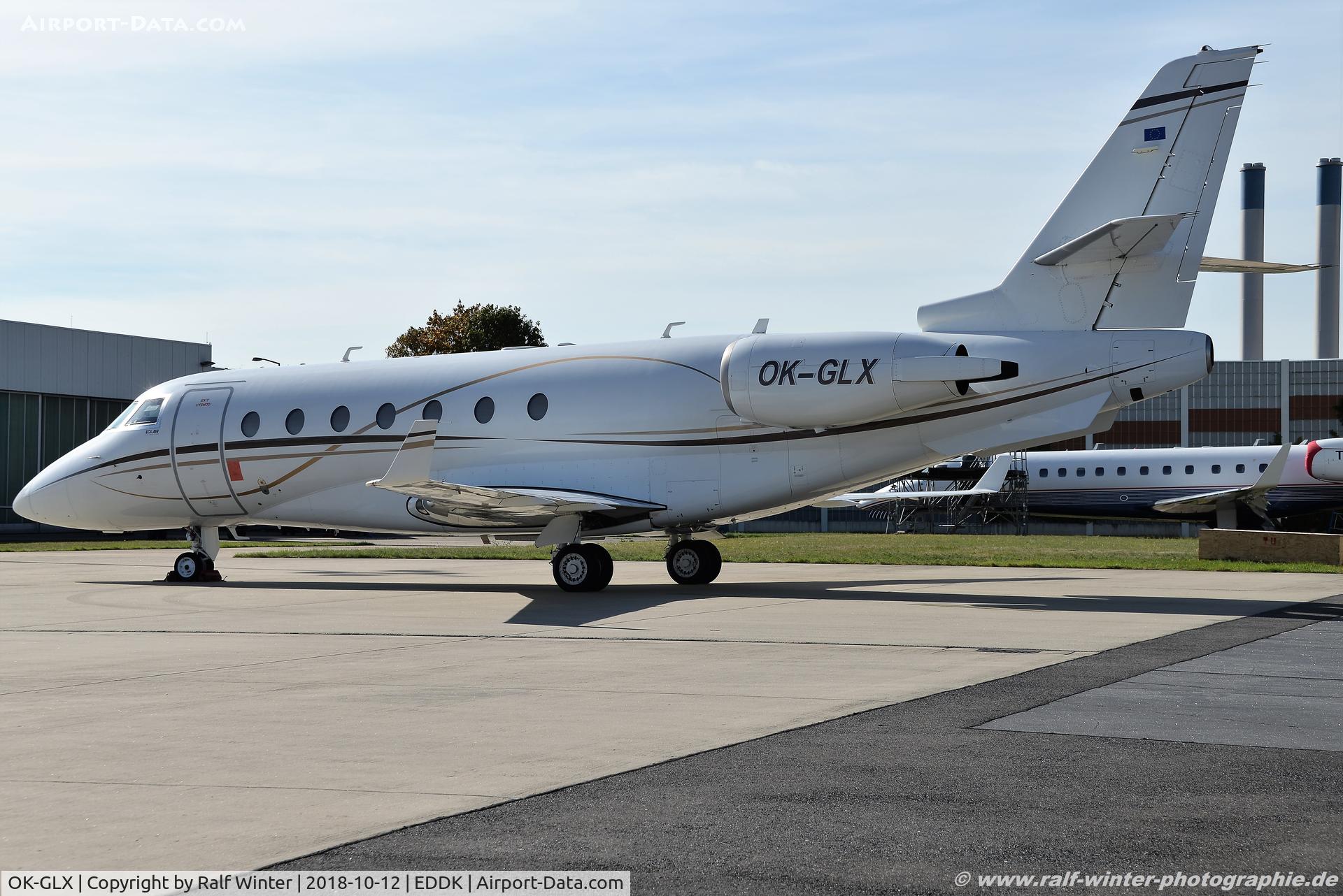 OK-GLX, 2010 Israel Aircraft Industries Gulfstream 200 C/N 238, Israel Aircraft Gulfstream G200 - ECC Ecclair Aviation - 238 - OK-GLX - 12.10.2018 - CGN