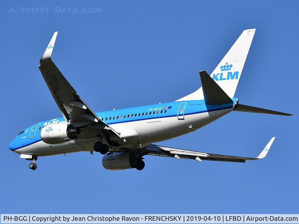 PH-BGG, 2009 Boeing 737-7K2 C/N 30367, KL1315 from Amsterdam landing runway 23