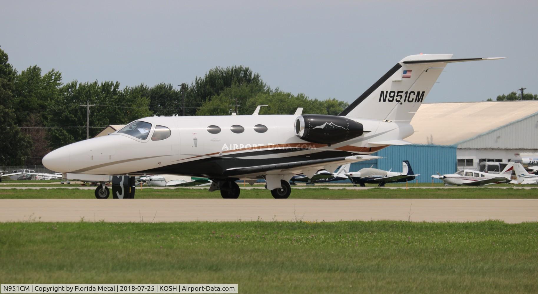 N951CM, 2010 Cessna 510 Citation Mustang Citation Mustang C/N 510-0327, Citation Mustang