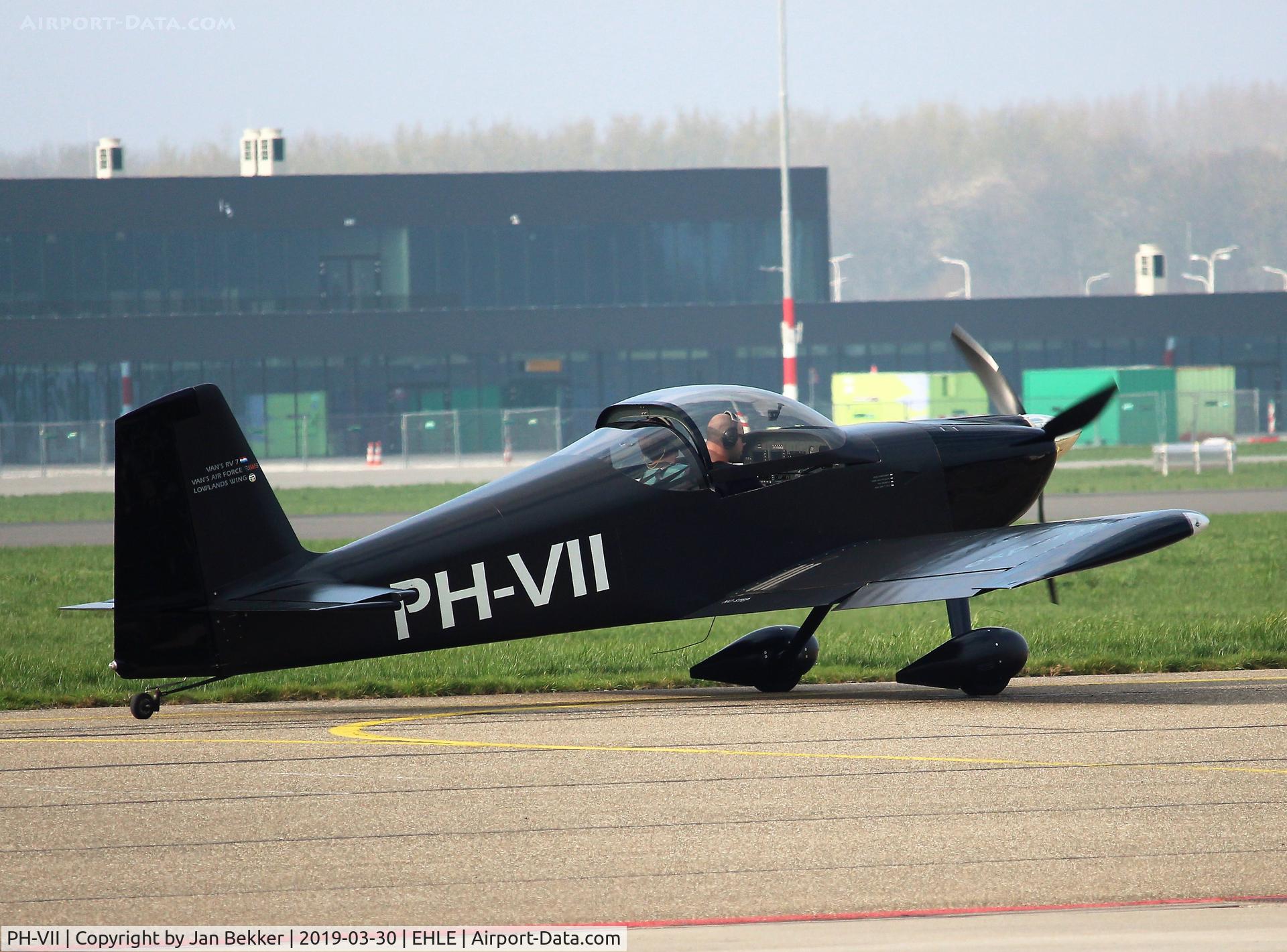 PH-VII, 2007 Vans RV-7 C/N 71681, Lelystad Airport