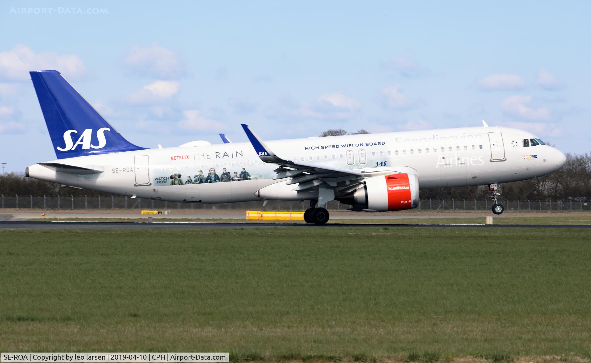 SE-ROA, 2017 Airbus A320-251N C/N 7602, Copenhagen 10.4.2019