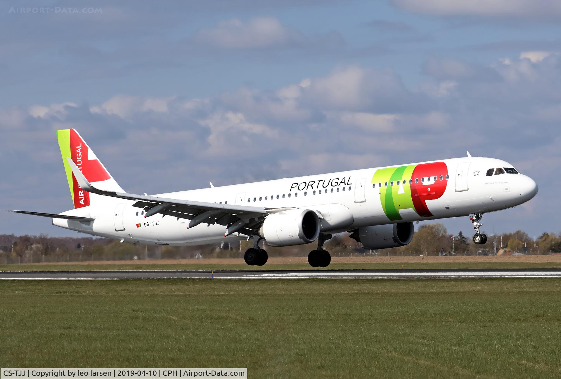 CS-TJJ, 2018 Airbus A321-251N C/N 8374, Copenhagen 10.4.2019