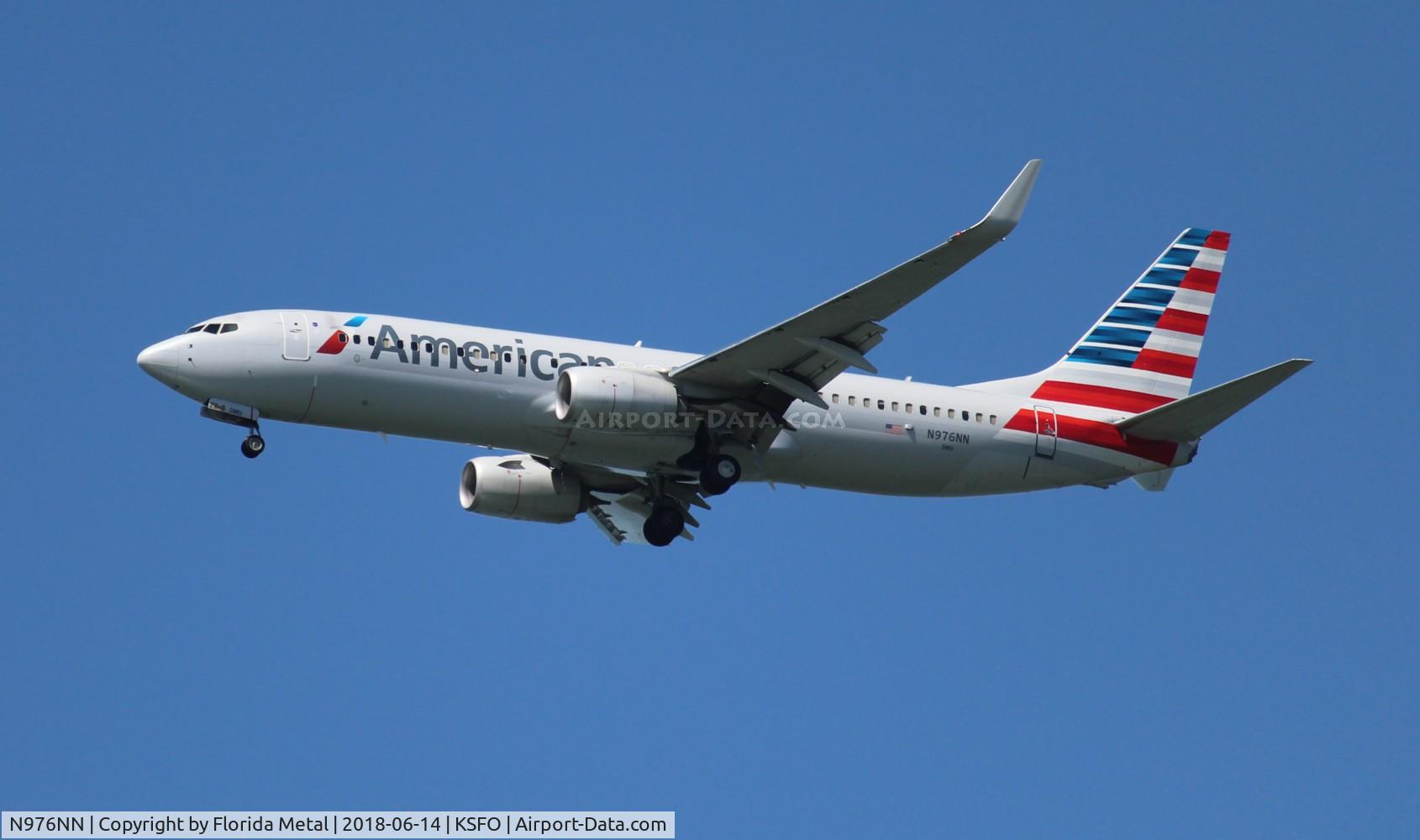 N976NN, 2015 Boeing 737-832 C/N 33243, American