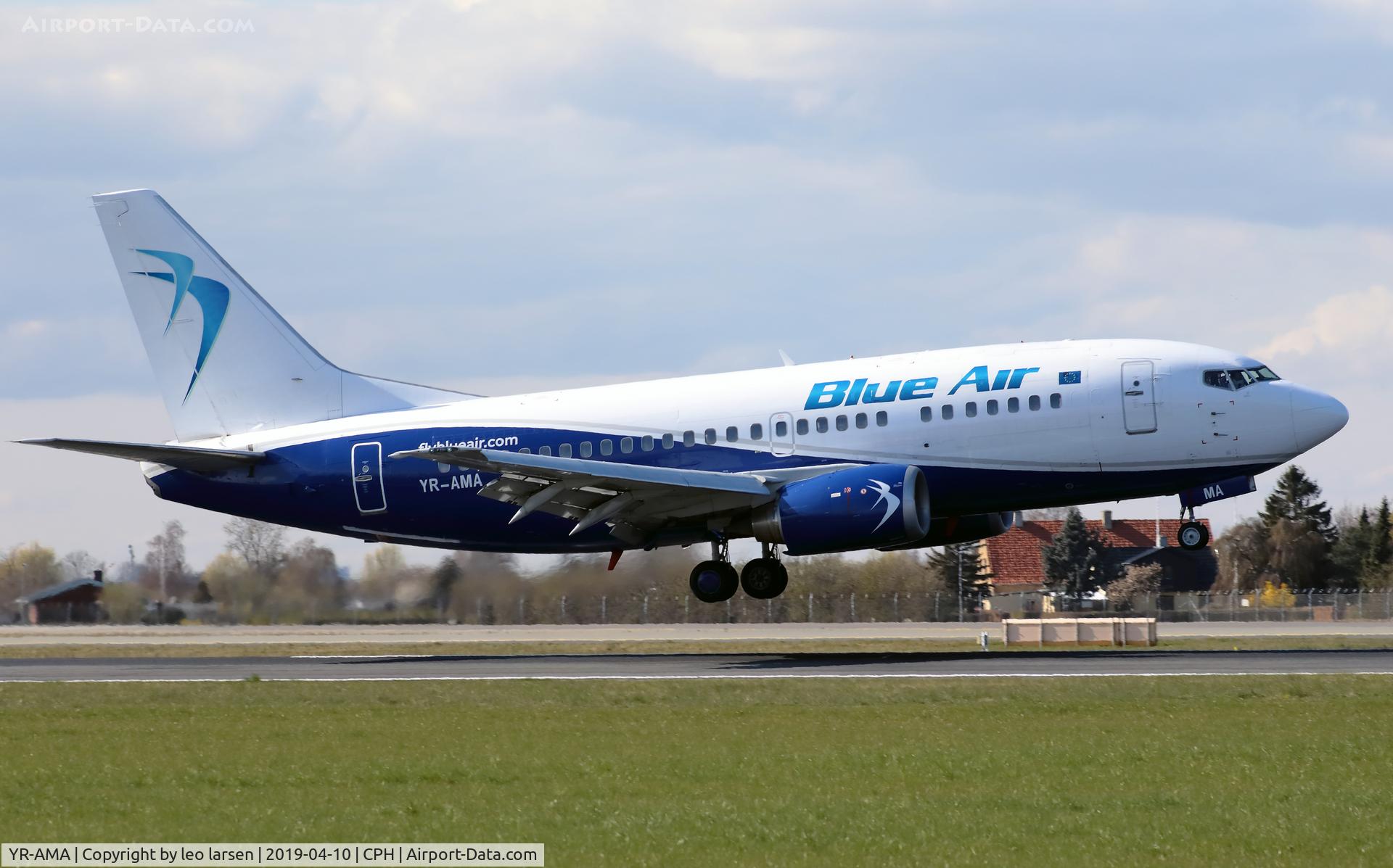 YR-AMA, 1991 Boeing 737-530 C/N 24941, Copenhagen 10.4.2019