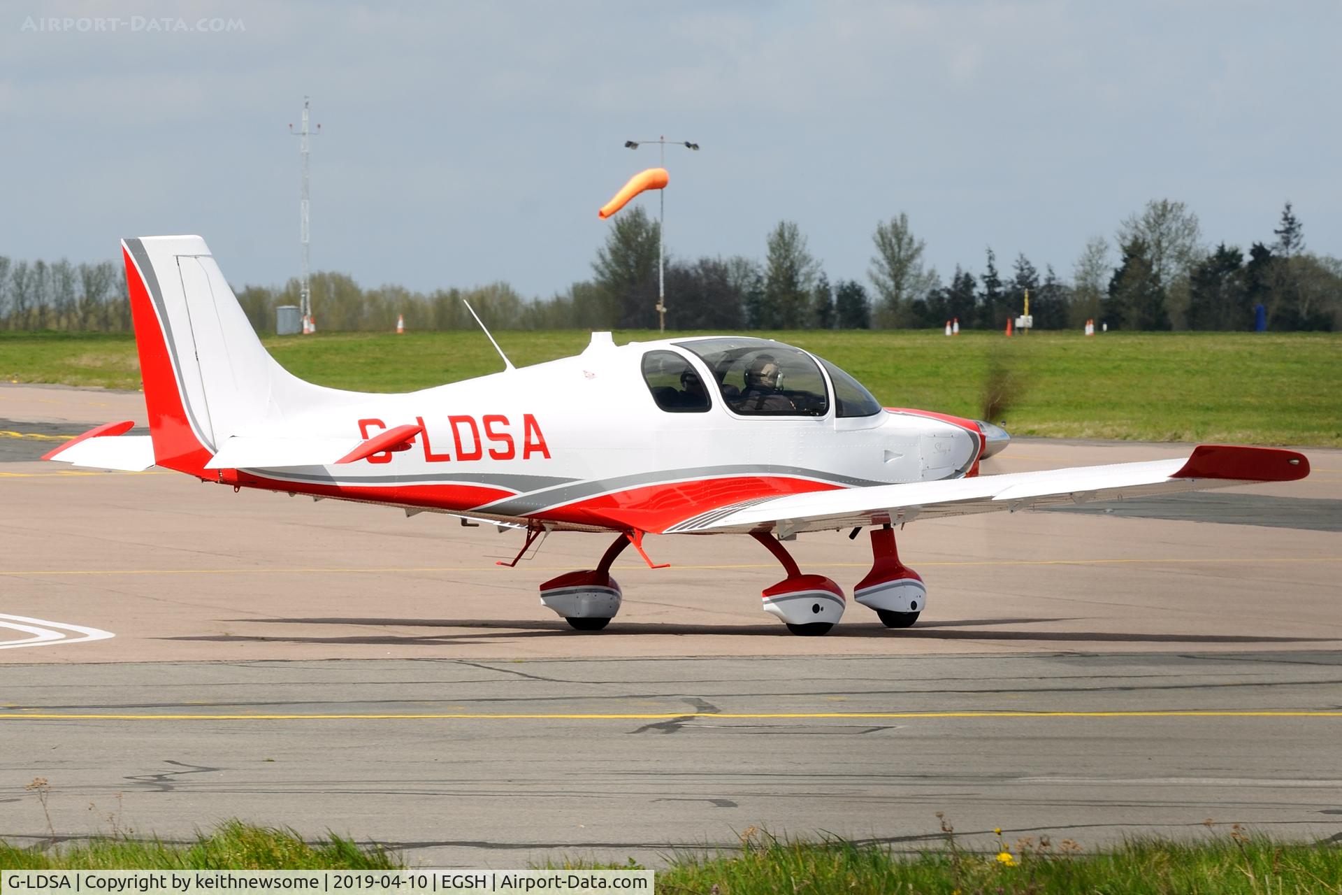 G-LDSA, 2016 The Airplane Factory Sling 4 C/N LAA 400-15412, Return Visitor.