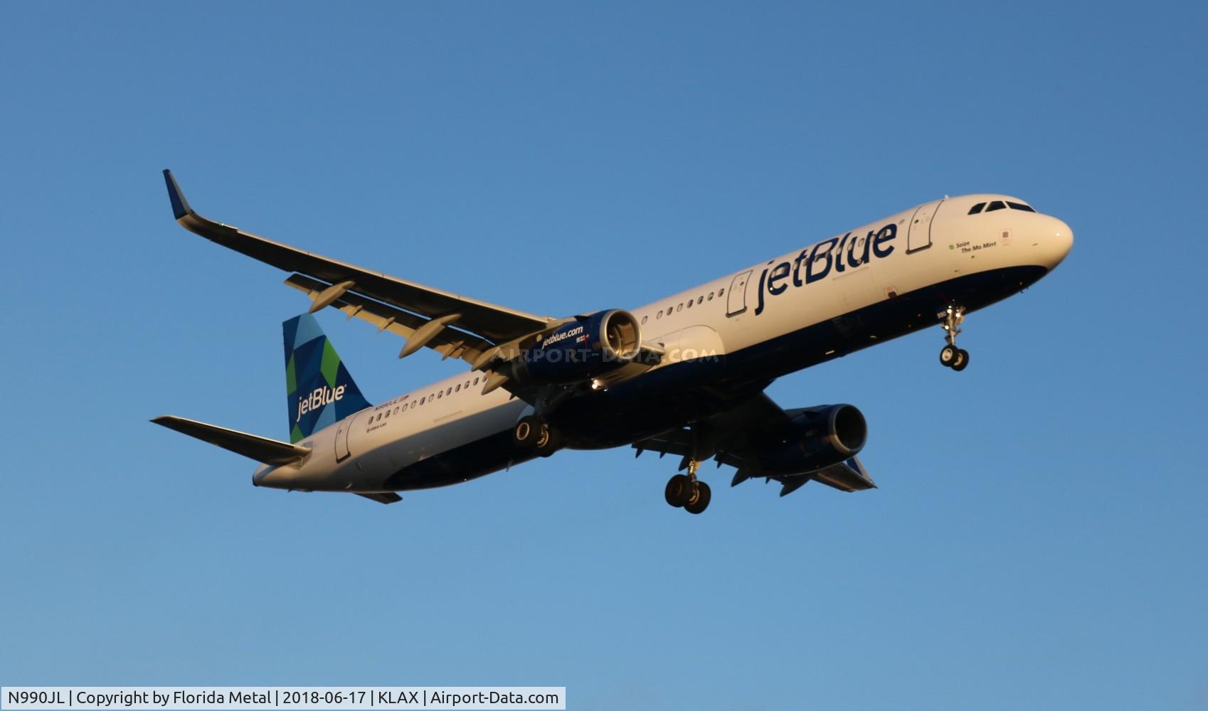 N990JL, 2017 Airbus A321-231 C/N 7993, JetBlue