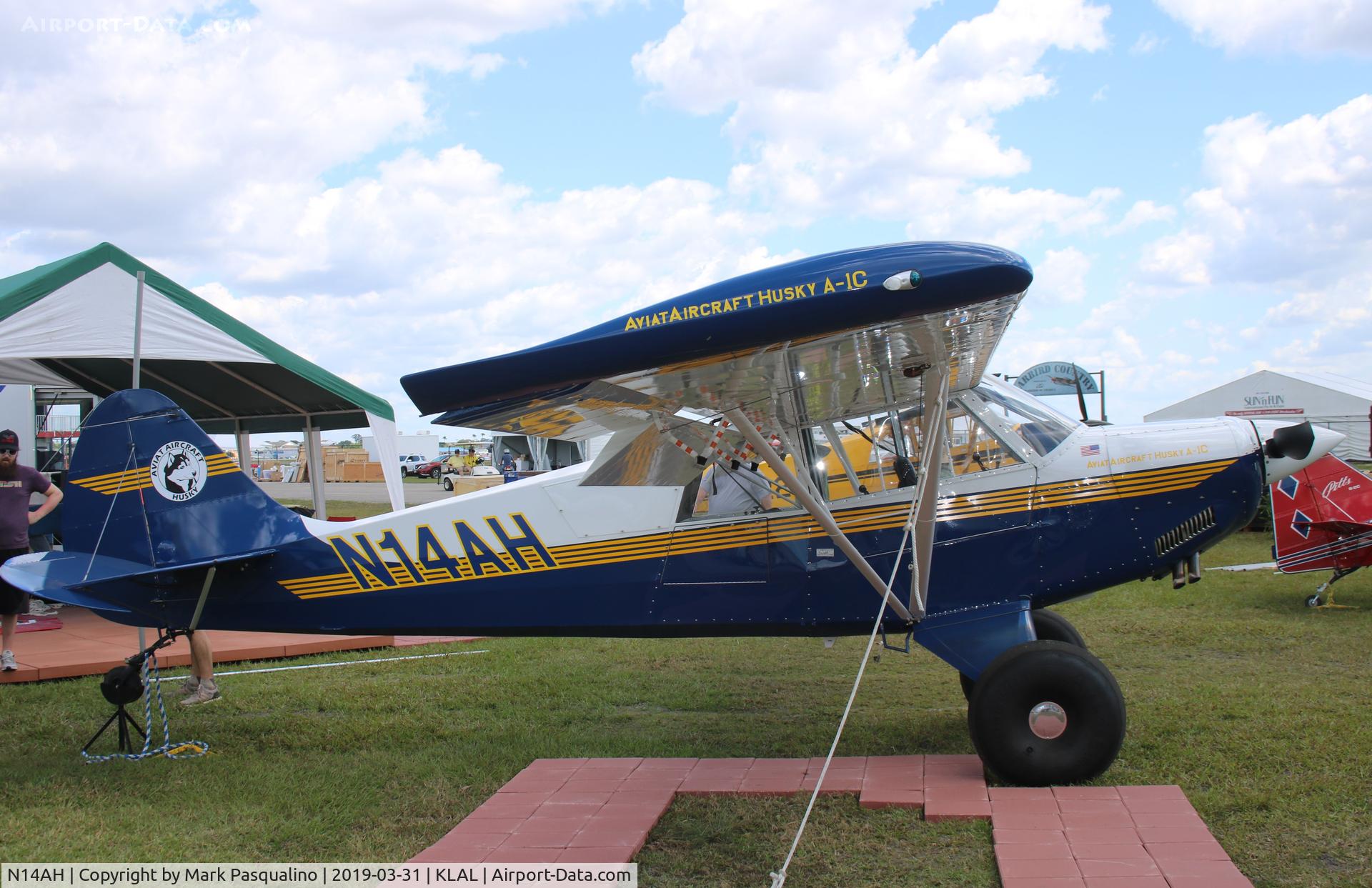 N14AH, 2018 Aviat A-1C-200 Husky C/N 3308, Aviat A-1C-200