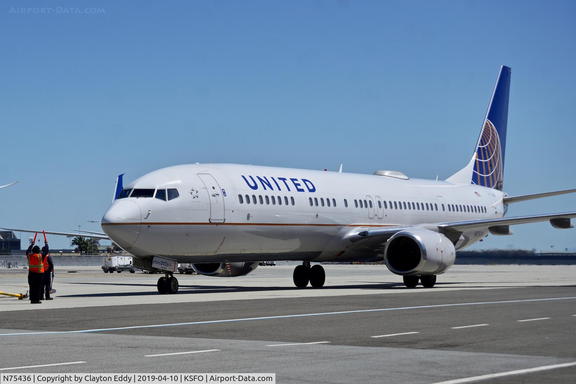 N75436, 2009 Boeing 737-924/ER C/N 33531, SFO 2019.