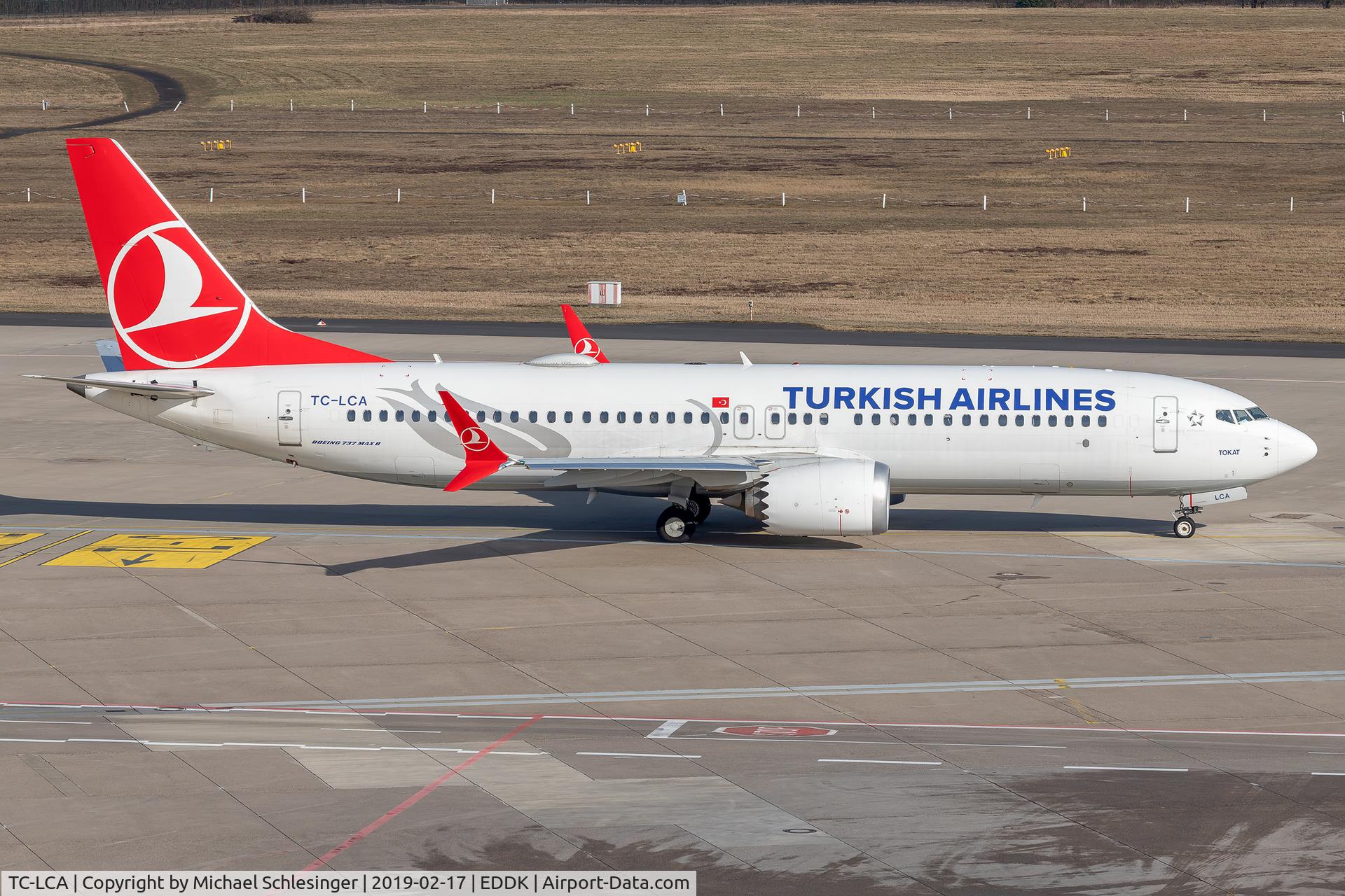 TC-LCA, 2019 Boeing 737-8 MAX C/N 60032, TC-LCA - Boeing 737-8 MAX - Turkish Airlines