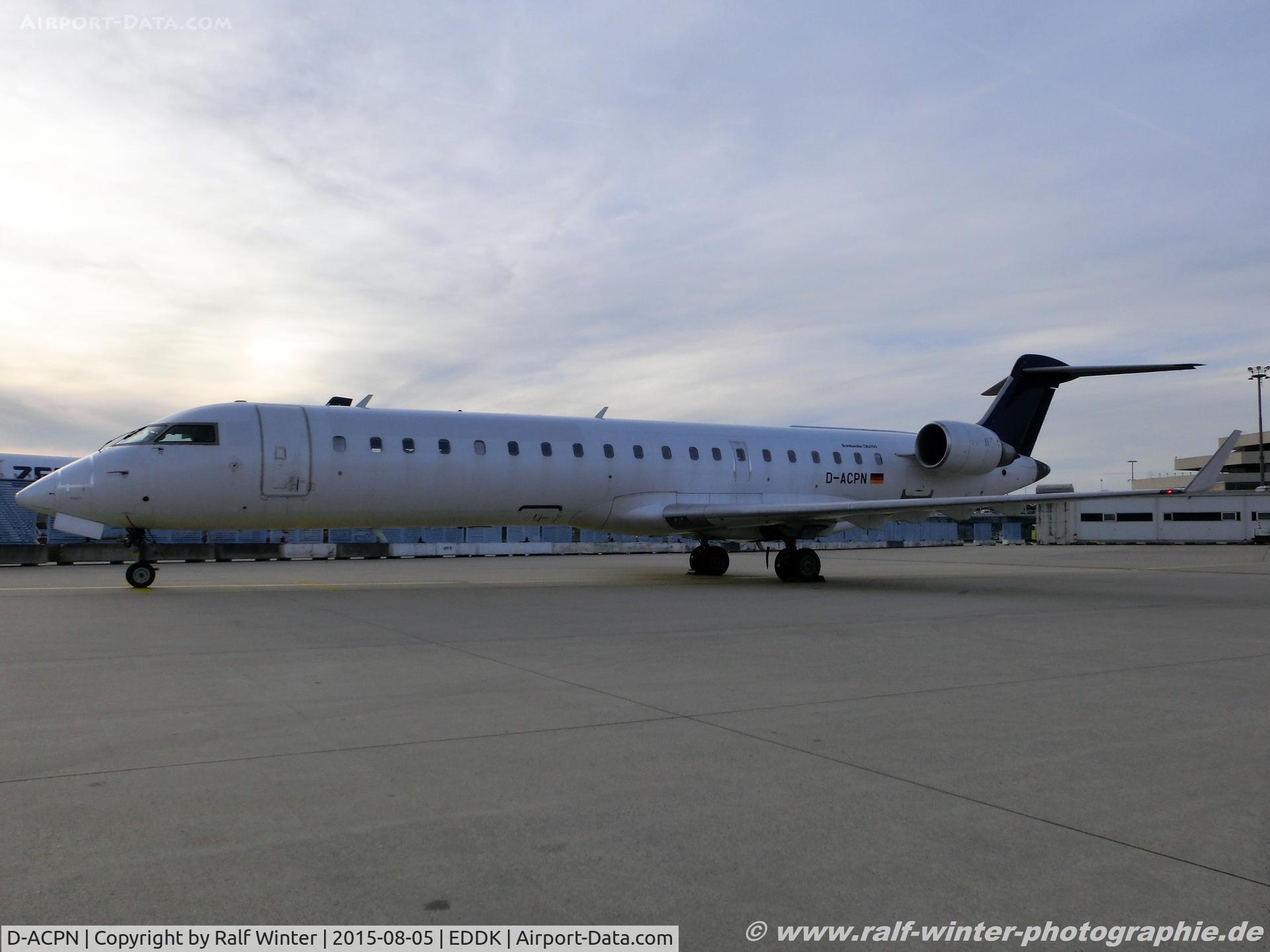D-ACPN, 2003 Bombardier CRJ-701ER (CL-600-2C10) Regional Jet C/N 10083, Bombardier CL-600-2C10 CRJ-701ER - CL CLH Lufthansa CityLine 'Quedlinburg' - 10083 - D-ACPN - 05.08.2015 - CGN