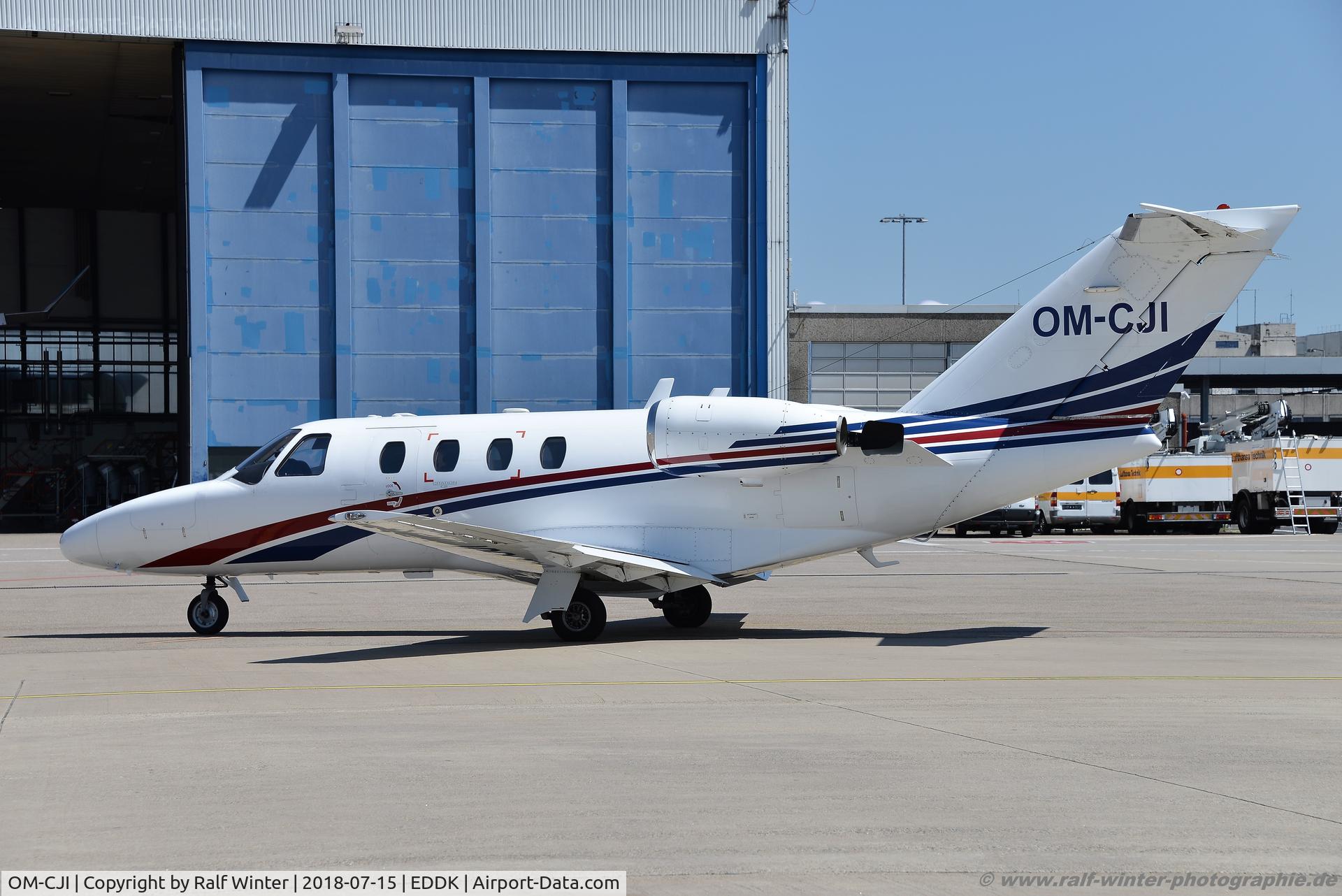 OM-CJI, 2004 Cessna 525 CitationJet CJ1 C/N 525-0526, Cessna 525 CitationJet 1 - Private - 525-0526 - OM-CJI - 15.07.2018 - CGN
