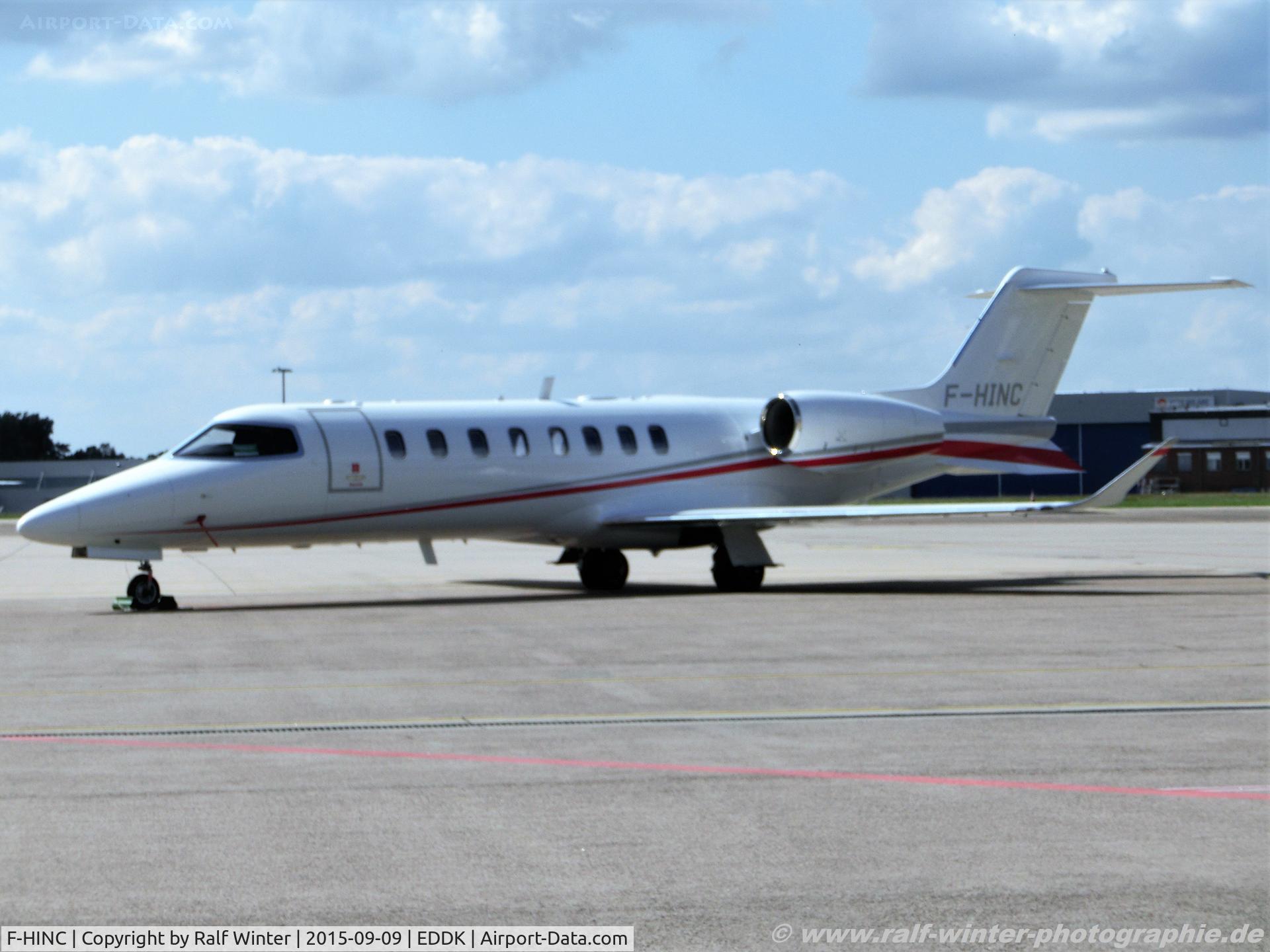 F-HINC, 2014 Learjet 75 C/N 45-488, Learjet 75 - Agroair 35 Saint-Malo - 75033 - F-HINC - 09.09.2015 - CGN