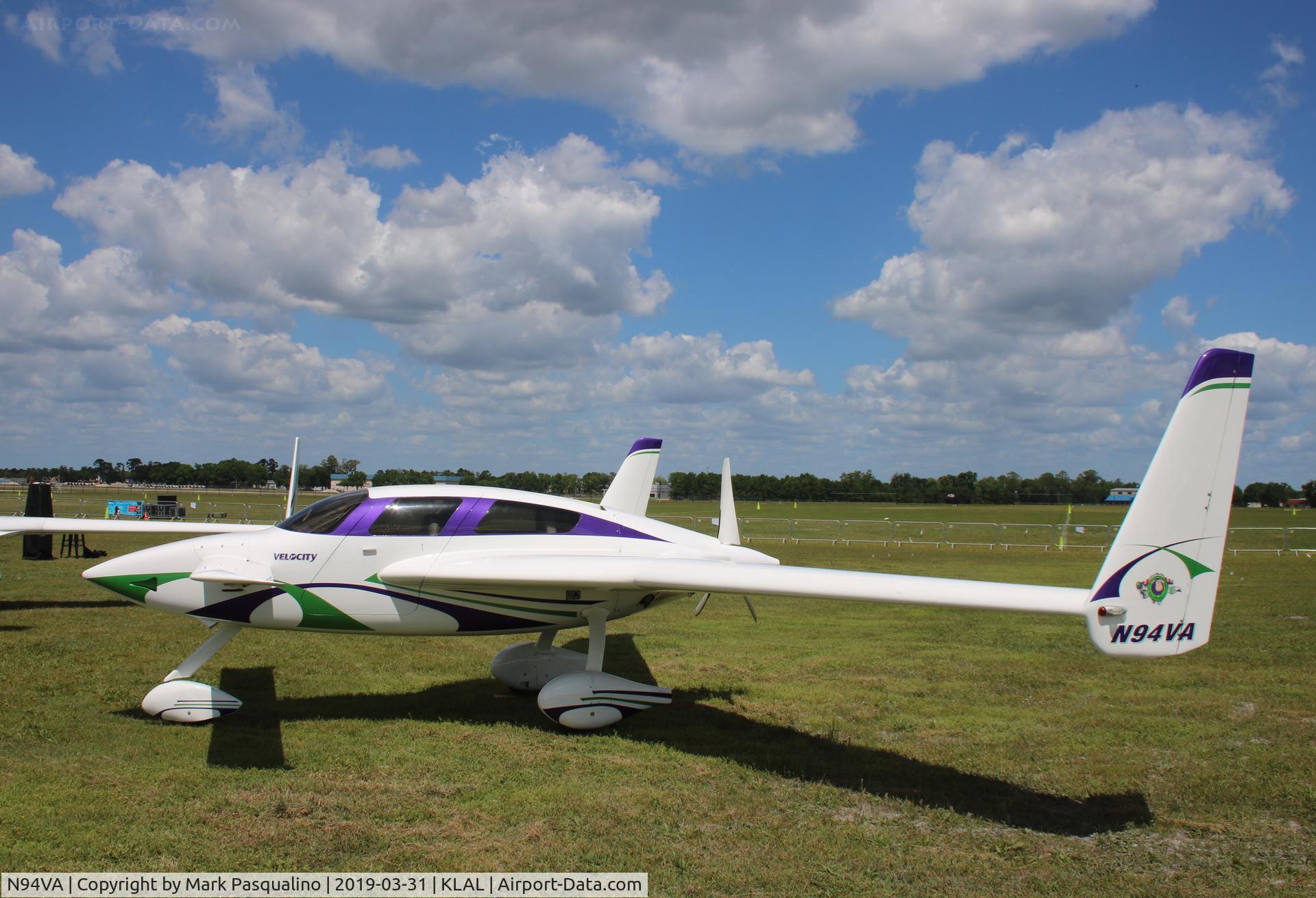 N94VA, 1996 Velocity Velocity 173 Elite RG C/N DM0407, Velocity 173 Elite RG