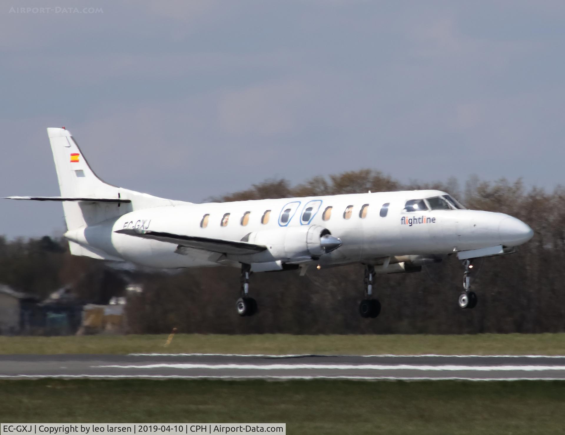 EC-GXJ, 1980 Swearingen SA-226TC Metro II C/N TC-374, Copenhagen 10.4.2019