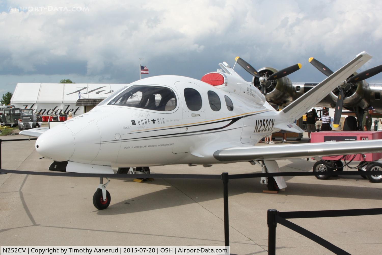 N252CV, 2014 Cirrus SF50 Vision C/N 0004, 2014 Cirrus SF50 Vision, c/n: 0004