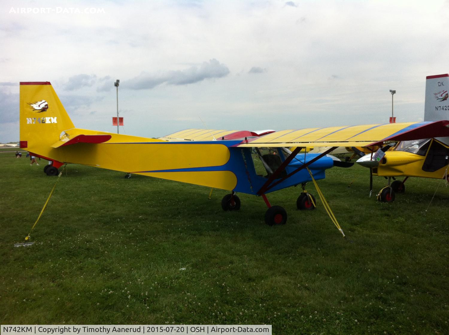 N742KM, 2014 Zenith STOL CH-701 C/N 00CH701-8215, 2014 Zenith STOL CH-701, c/n: 00CH701-8215