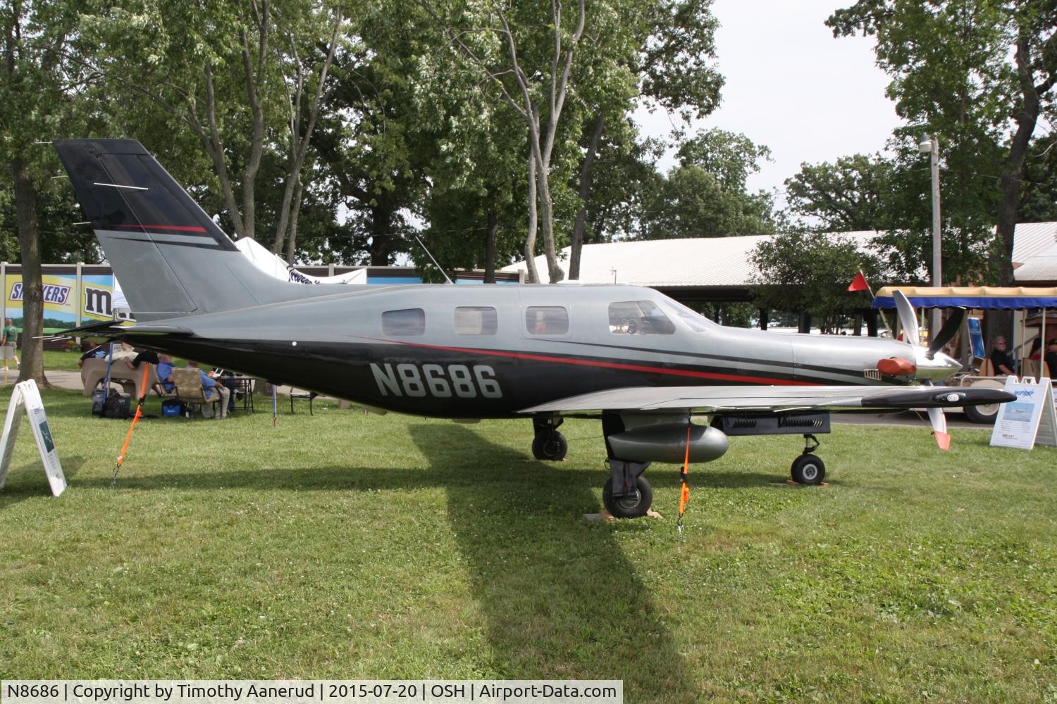 N8686, 1996 Piper PA-46-350P Malibu Mirage C/N 4636071, 1996 Piper PA-46-350P, c/n: 4636071