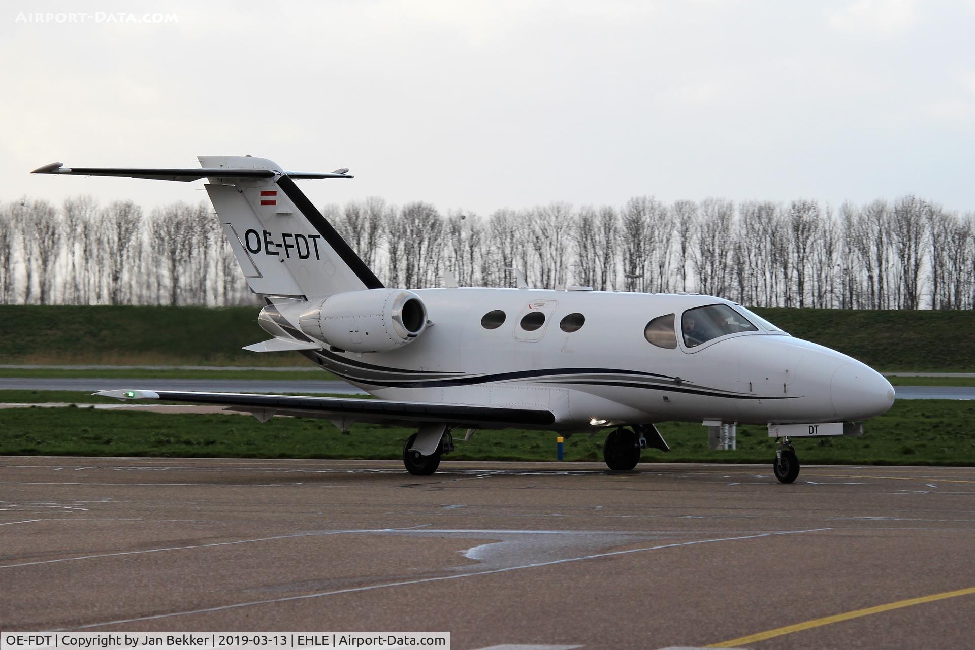 OE-FDT, 2009 Cessna 510 Citation Mustang Citation Mustang C/N 510-0156, Lelystad Airport