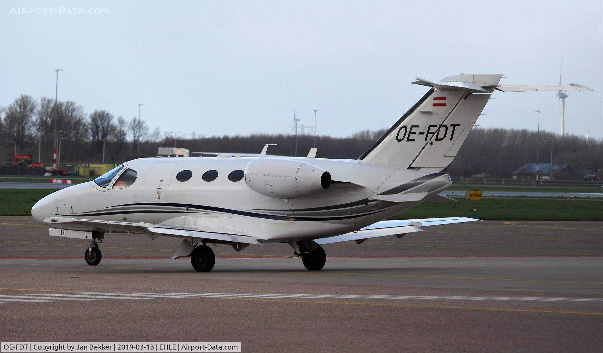 OE-FDT, 2009 Cessna 510 Citation Mustang Citation Mustang C/N 510-0156, Lelystad Airport
