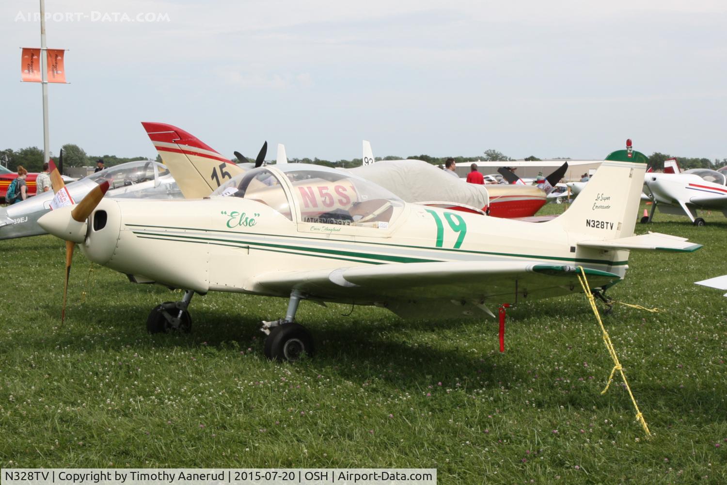 N328TV, 1993 Piel CP-328 Super Emeraude C/N 118, 1993 Piel CP-328 Super Emeraude, c/n: 118