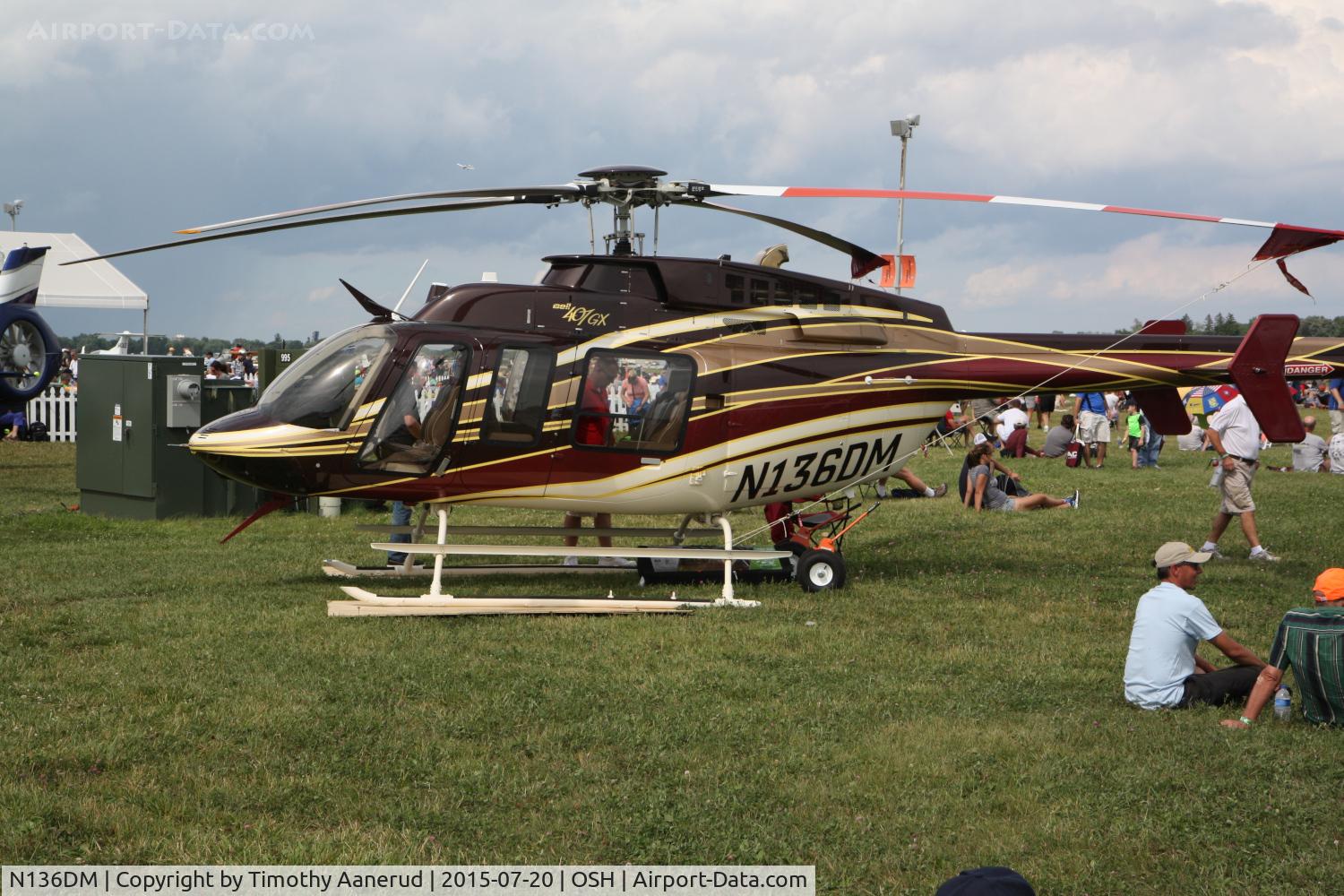 N136DM, 2012 Bell 407 C/N 54331, 2012 BELL HELICOPTER TEXTRON CANADA	407, c/n: 54331
