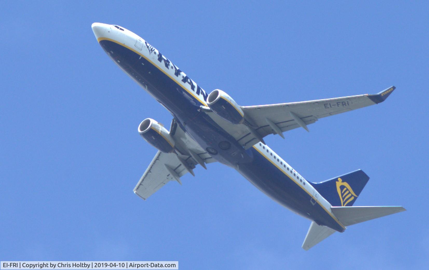 EI-FRI, 2016 Boeing 737-8AS C/N 44733, On final circuit into Stansted, Essex