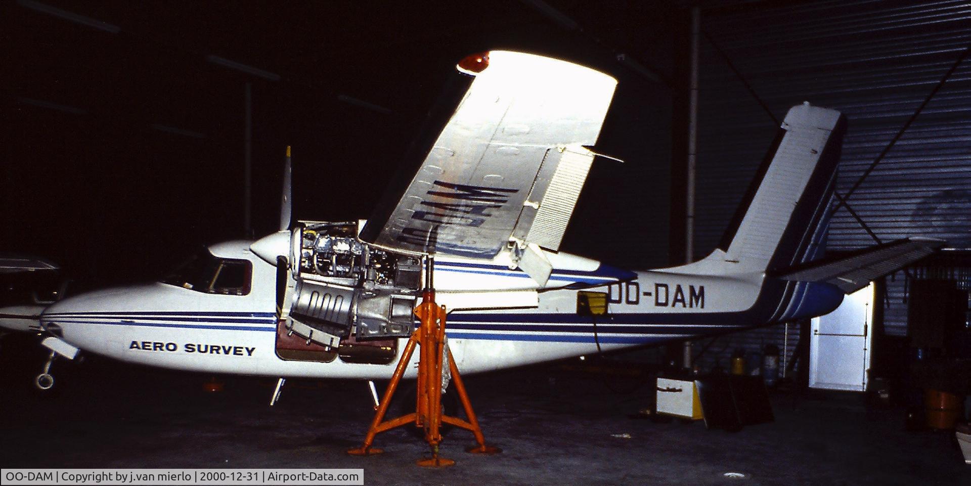 OO-DAM, 1960 Aero Commander 500B Commander C/N 893-1, Belgium