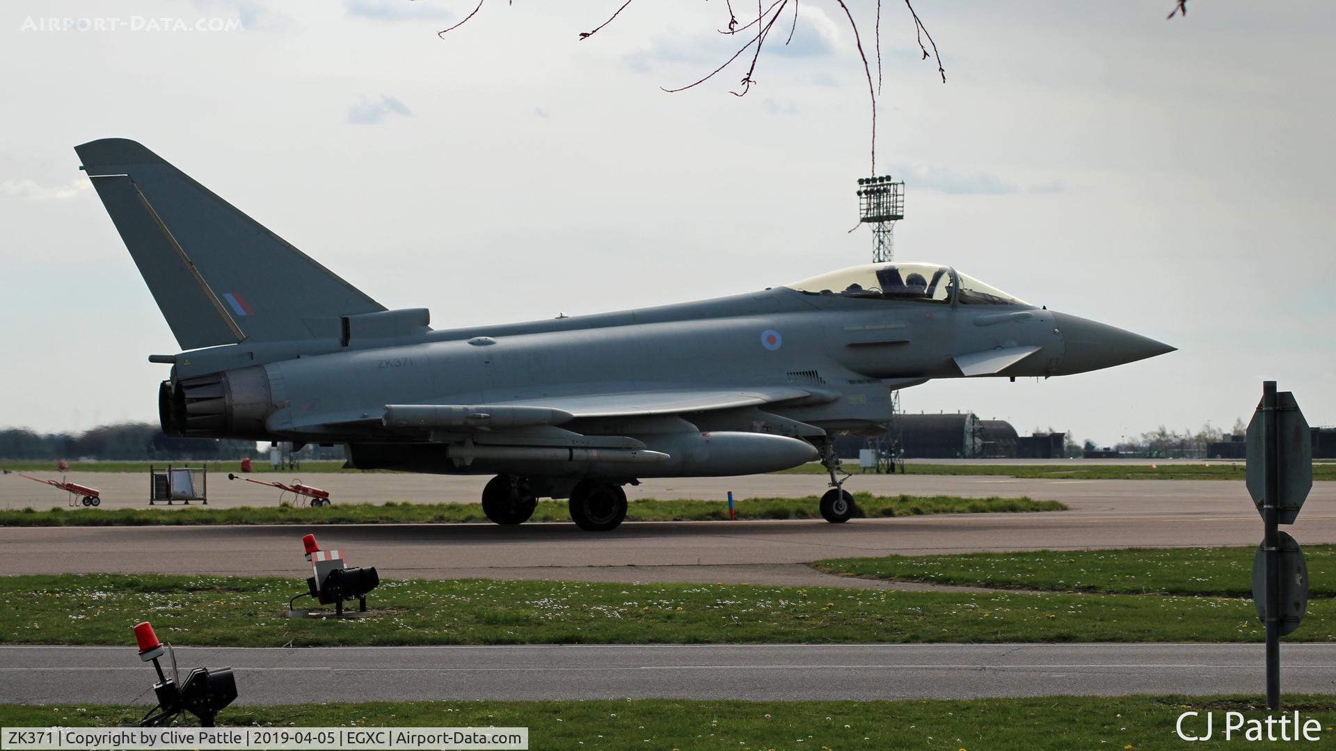 ZK371, 2016 Eurofighter Typhoon FGR.4 C/N BS133, At Coningsby