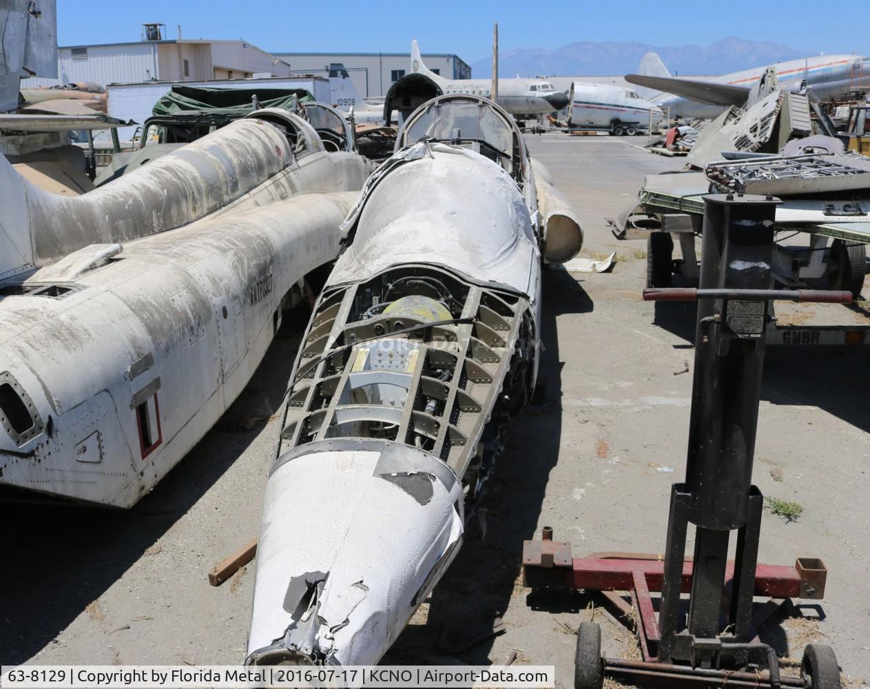 63-8129, 1963 Northrop T-38A Talon C/N N.5476, T-38A Yanks Museum