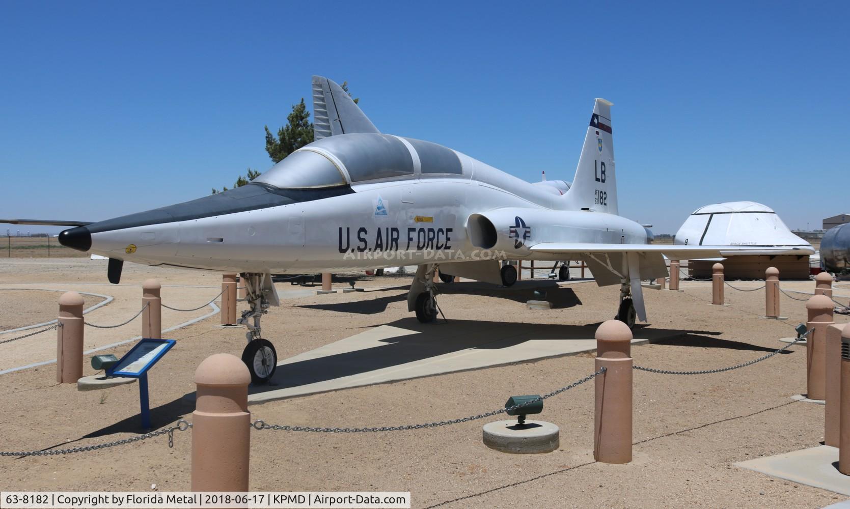 63-8182, 1963 Northrop T-38A-50-NO Talon C/N N.5529, T-38A