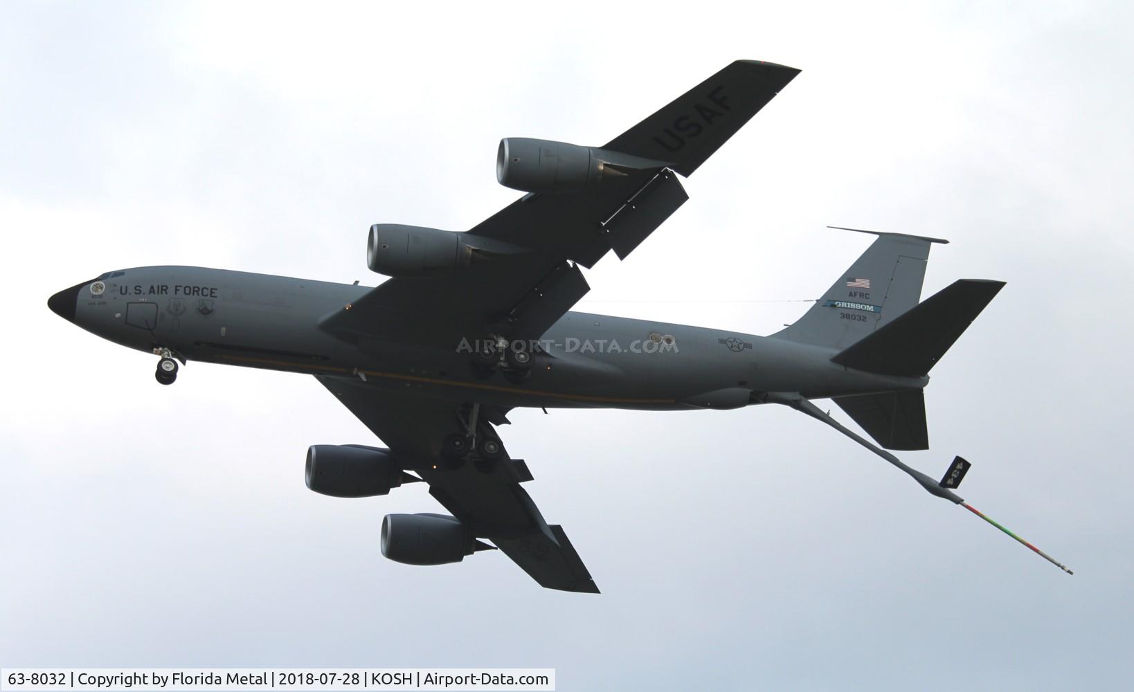 63-8032, 1963 Boeing KC-135R Stratotanker C/N 18649, EAA Air Venture 2018