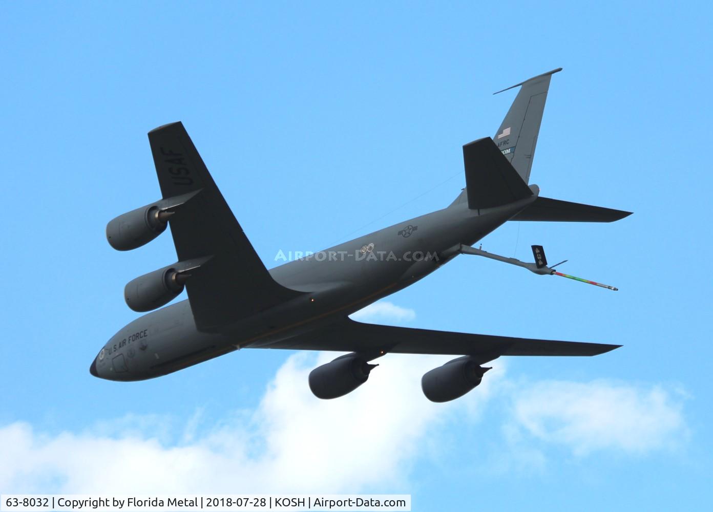 63-8032, 1963 Boeing KC-135R Stratotanker C/N 18649, EAA Air Venture 2018