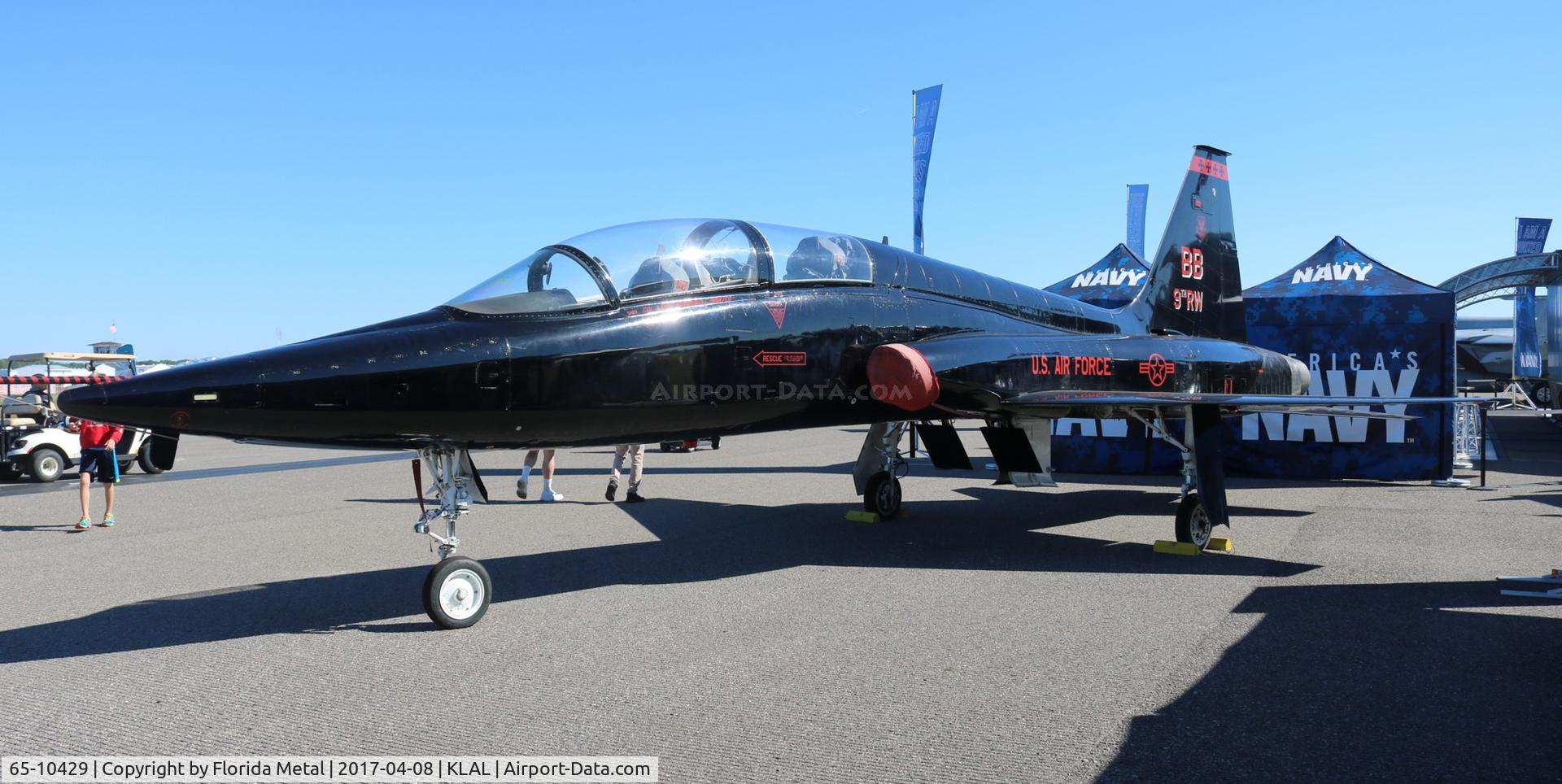 65-10429, 1965 Northrop T-38A-60-NO Talon C/N N.5848, T-38A at Sun N Fun Florida 2017