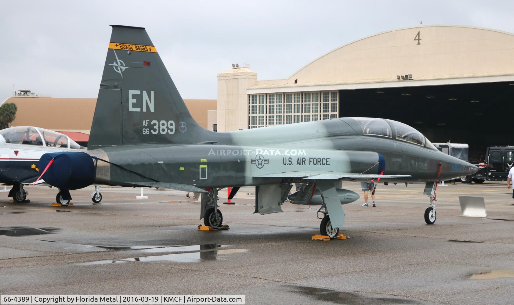 66-4389, Northrop T-38C Talon C/N T.6020, T-38A MacDill Air Fest 2016