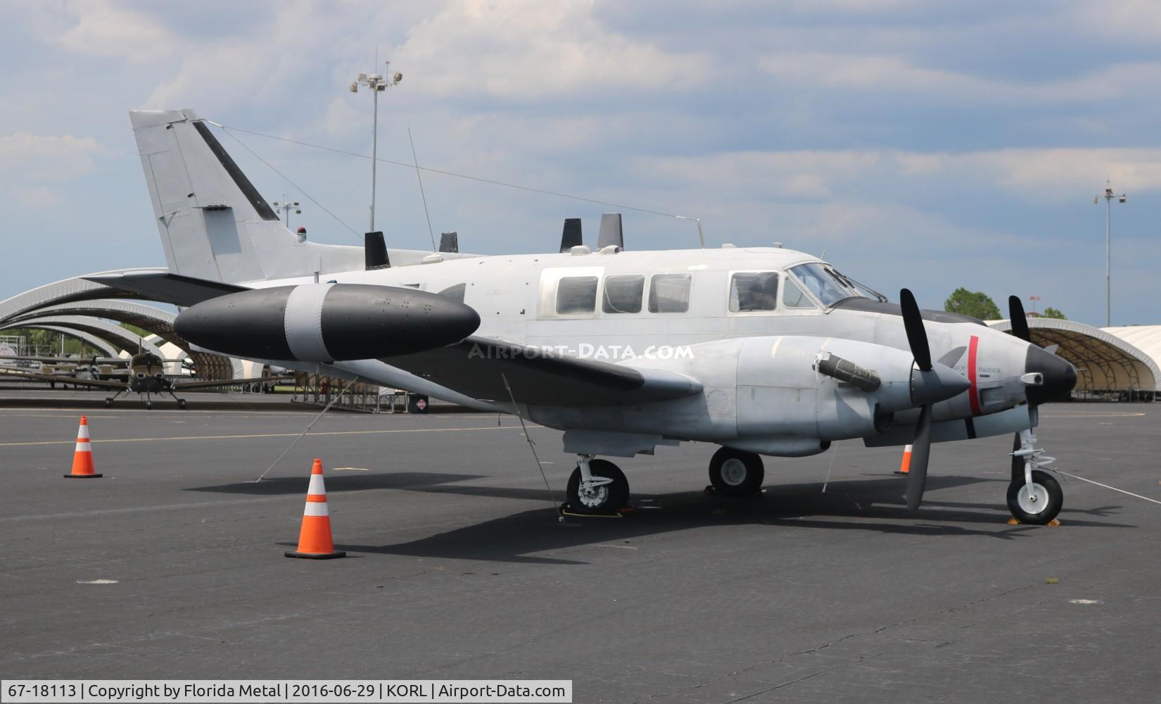67-18113, 1967 Beech RU-21A Ute C/N LM.109, RU-21A that is eventually going to be a gate guard
