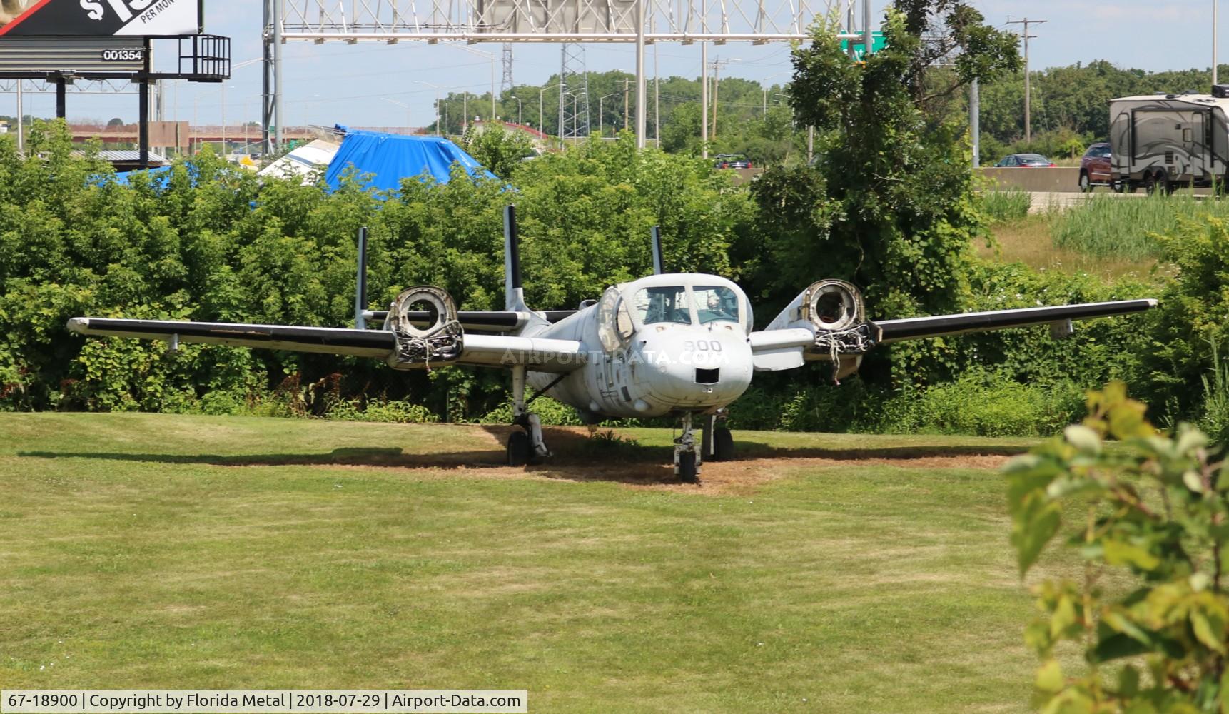 67-18900, 1967 Grumman OV-1C Mohawk C/N 101C, OV-1C at Russell