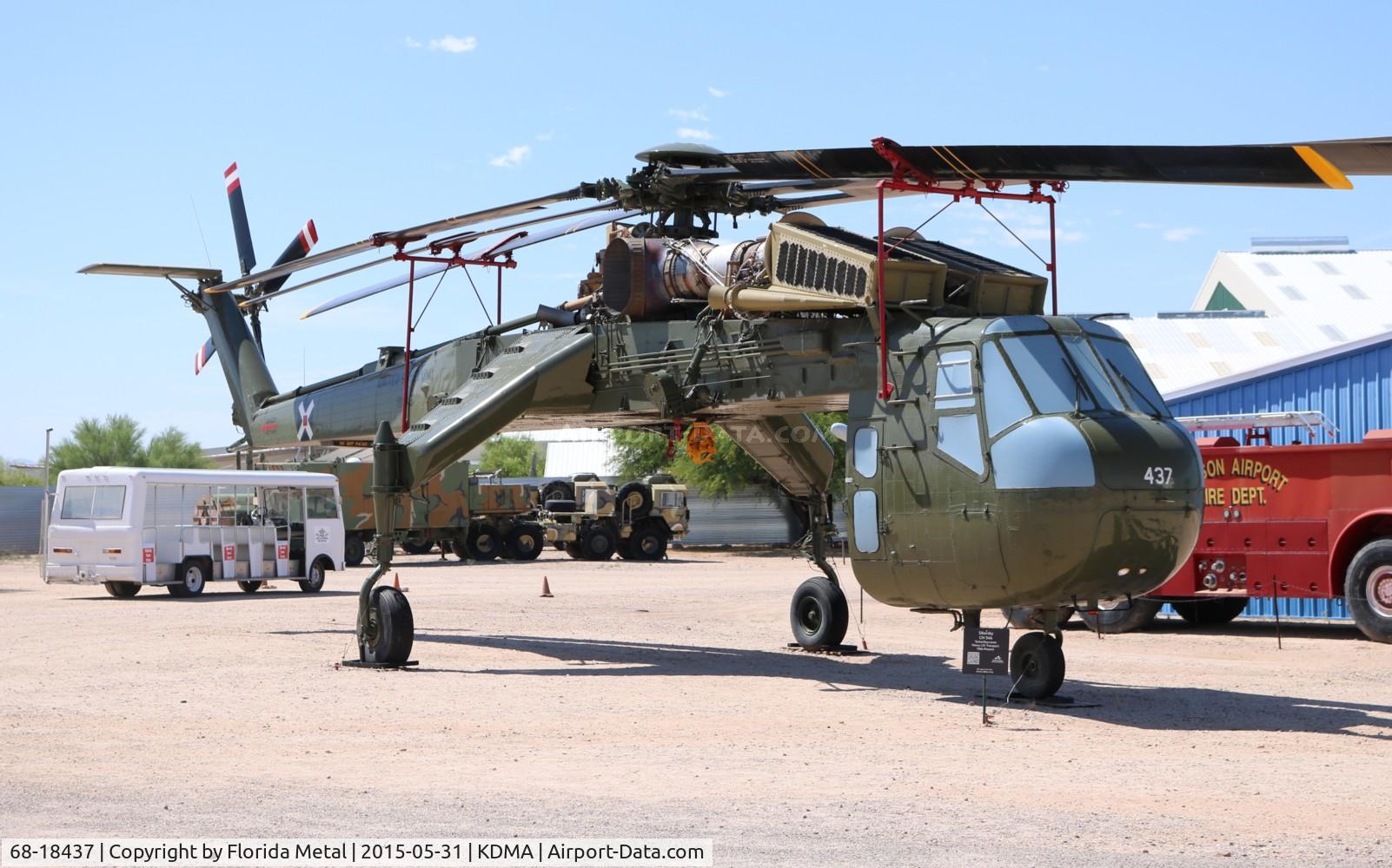 68-18437, 1968 Sikorsky CH-54A Tarhe C/N 64.039, CH-54A