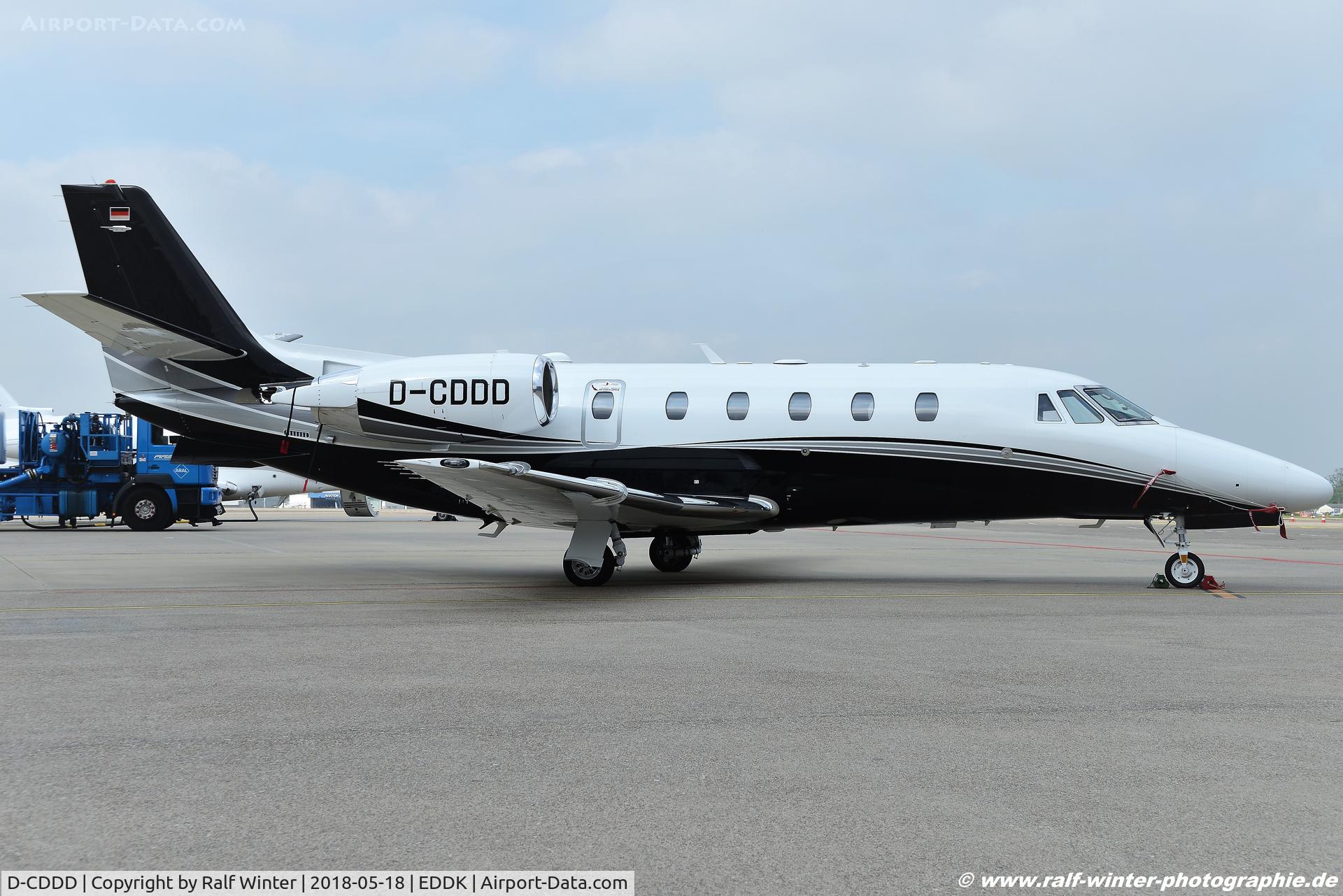D-CDDD, 2006 Cessna 560 Citation Excel C/N 560-5623, Cessna 560XL Citation XLS+ - DCS DC-Aviation - 560-6166 - D-CDDD - 18.05.2018 - CGN