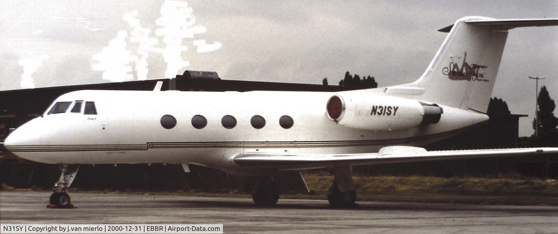 N31SY, 1987 Grumman G-1159 Gulfstream II C/N 169, Brussels G.A.