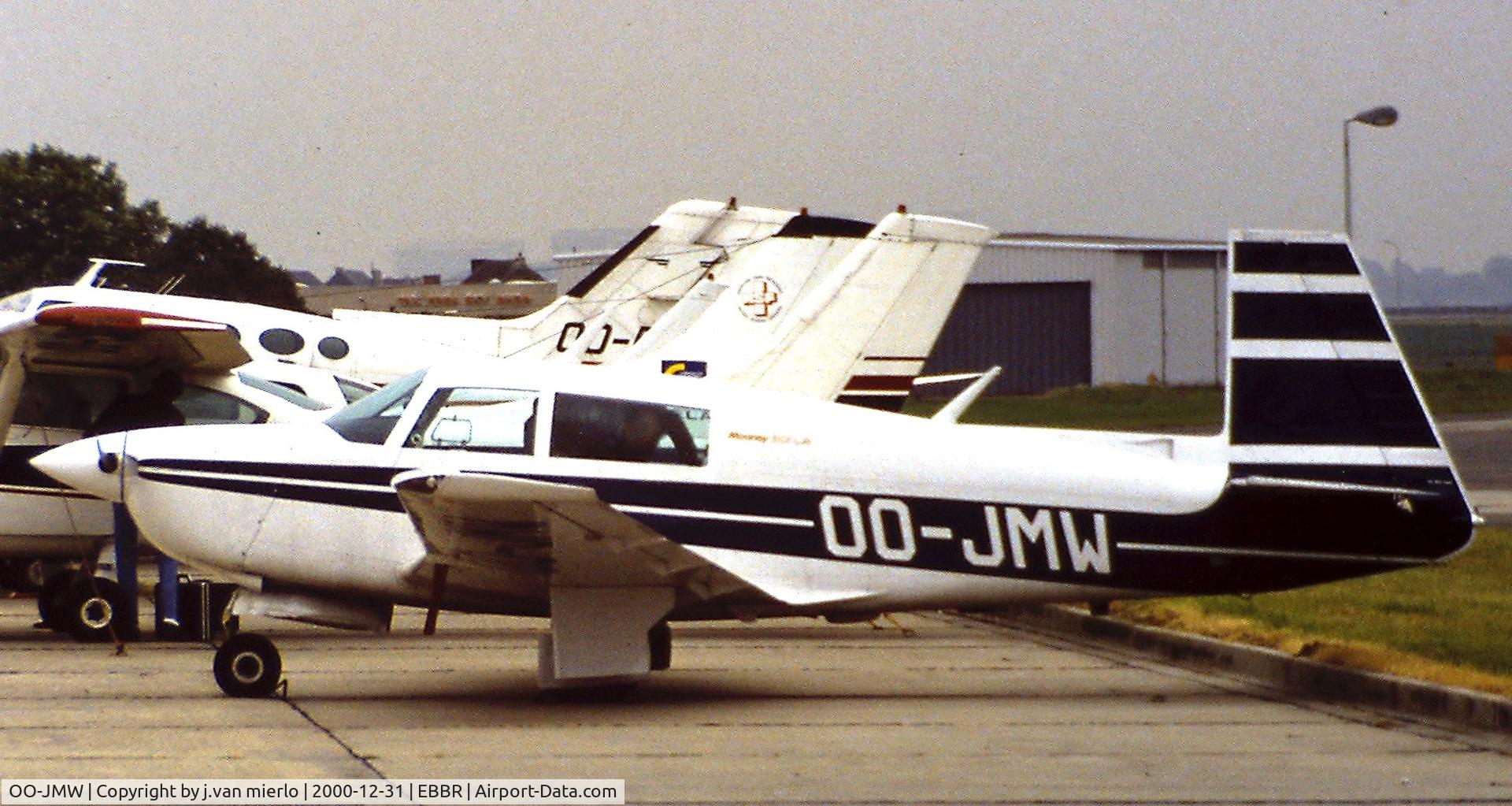 OO-JMW, 1987 Mooney M20J 201 C/N 24-1633, Brussels ABELAG '80s
