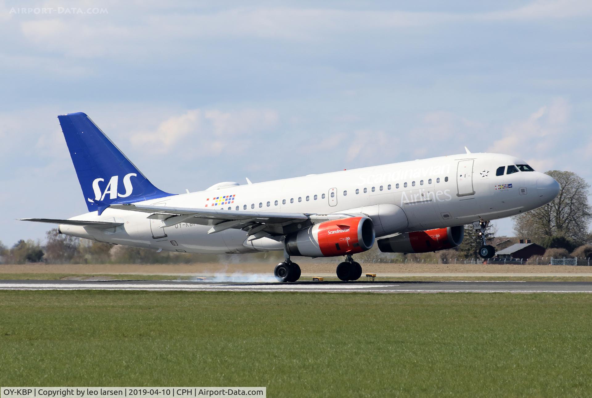 OY-KBP, 2006 Airbus A319-132 C/N 2888, Copenhagen 10.4.2019