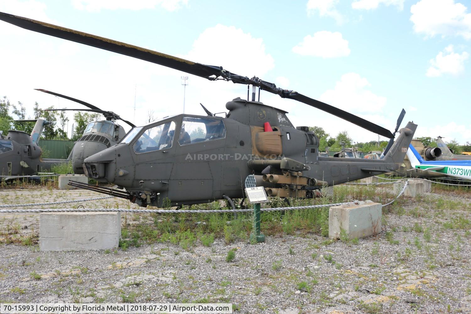 70-15993, 1970 Bell AH-1F Cobra C/N 20937, AH-1F at Russell