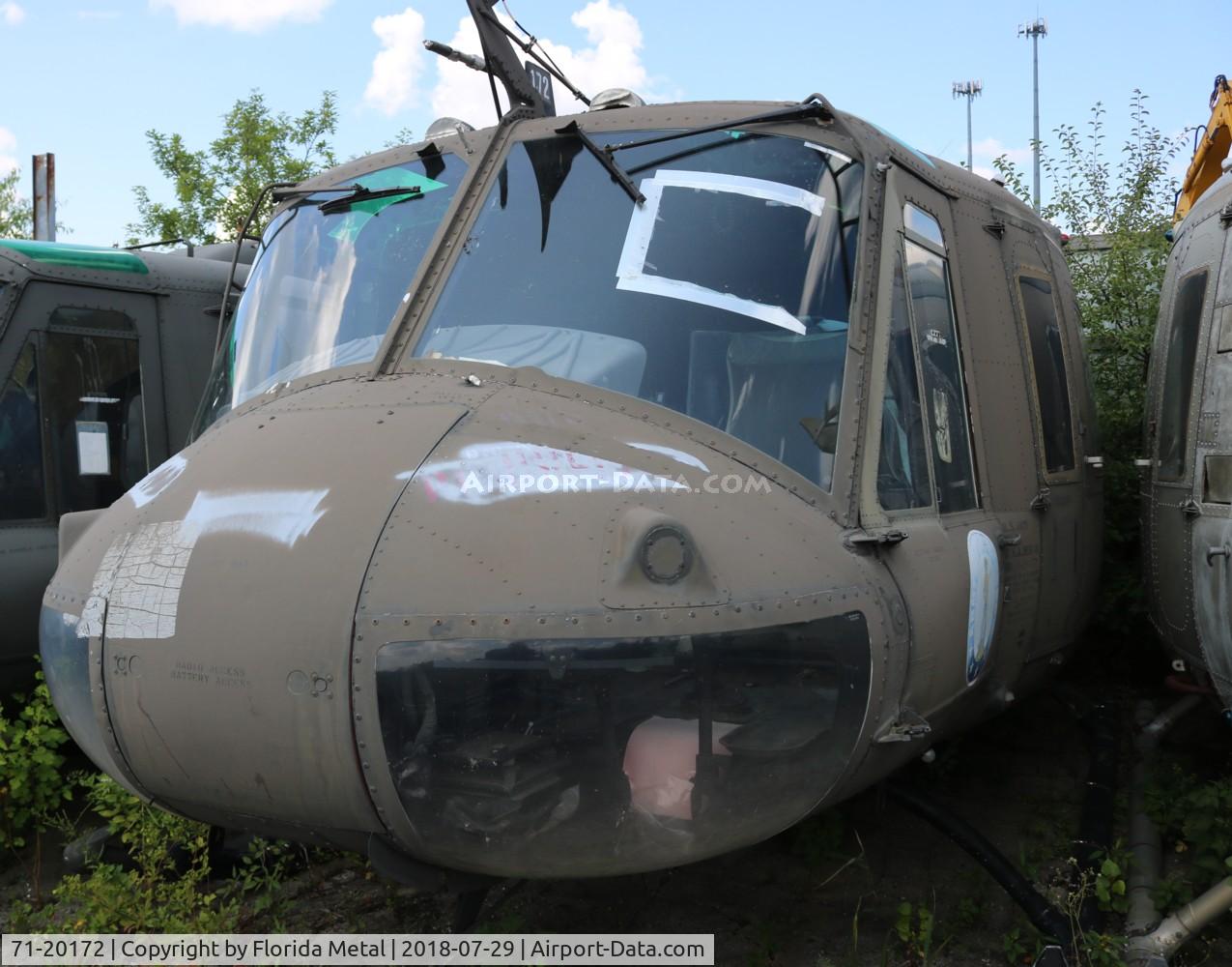 71-20172, 1971 Bell UH-1H Iroquois C/N 12996, UH-1H at Russell