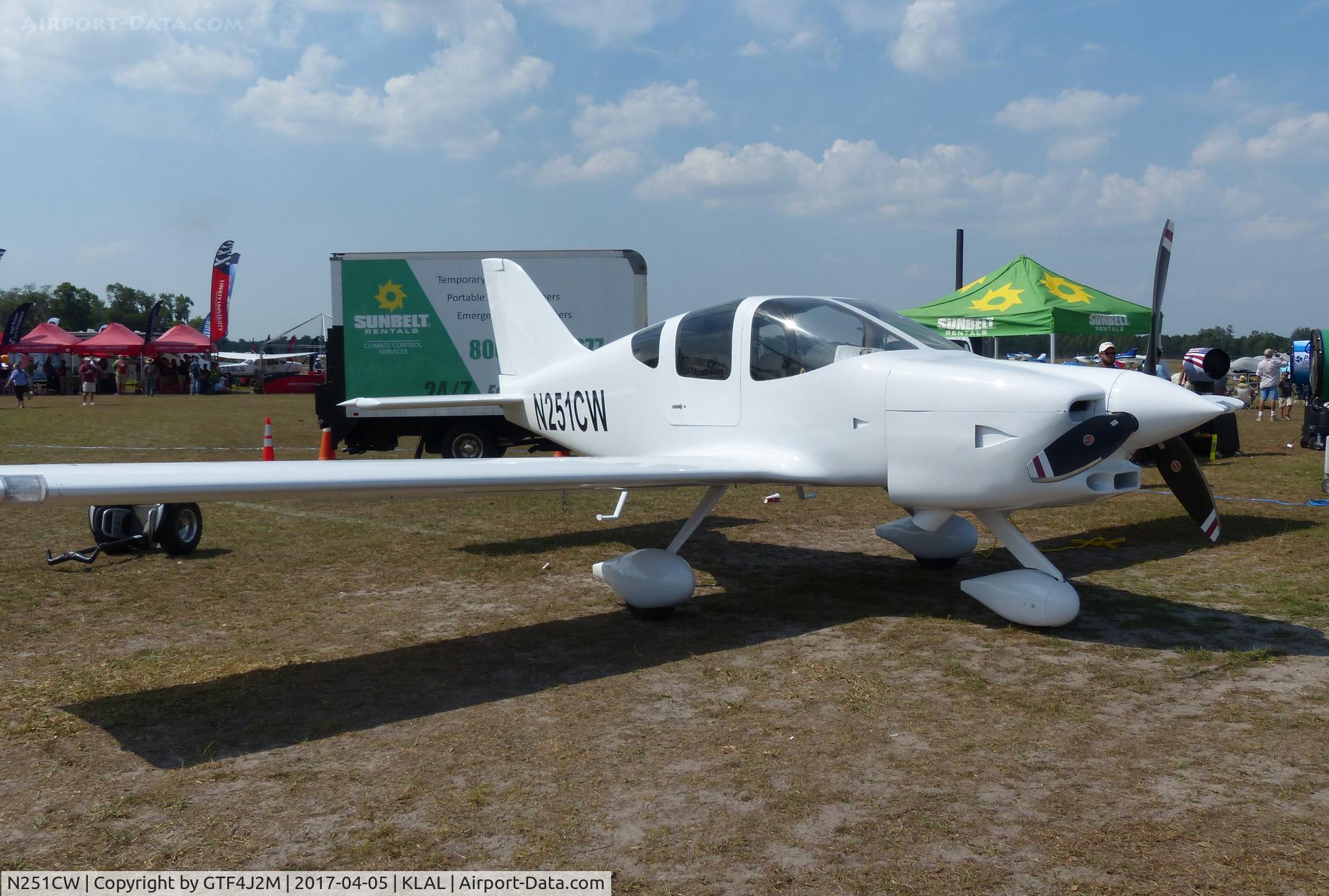 N251CW, Ward RAI 6 C/N F16, N251CW  at Sun 'n Fun, Lakeland 5.4.17